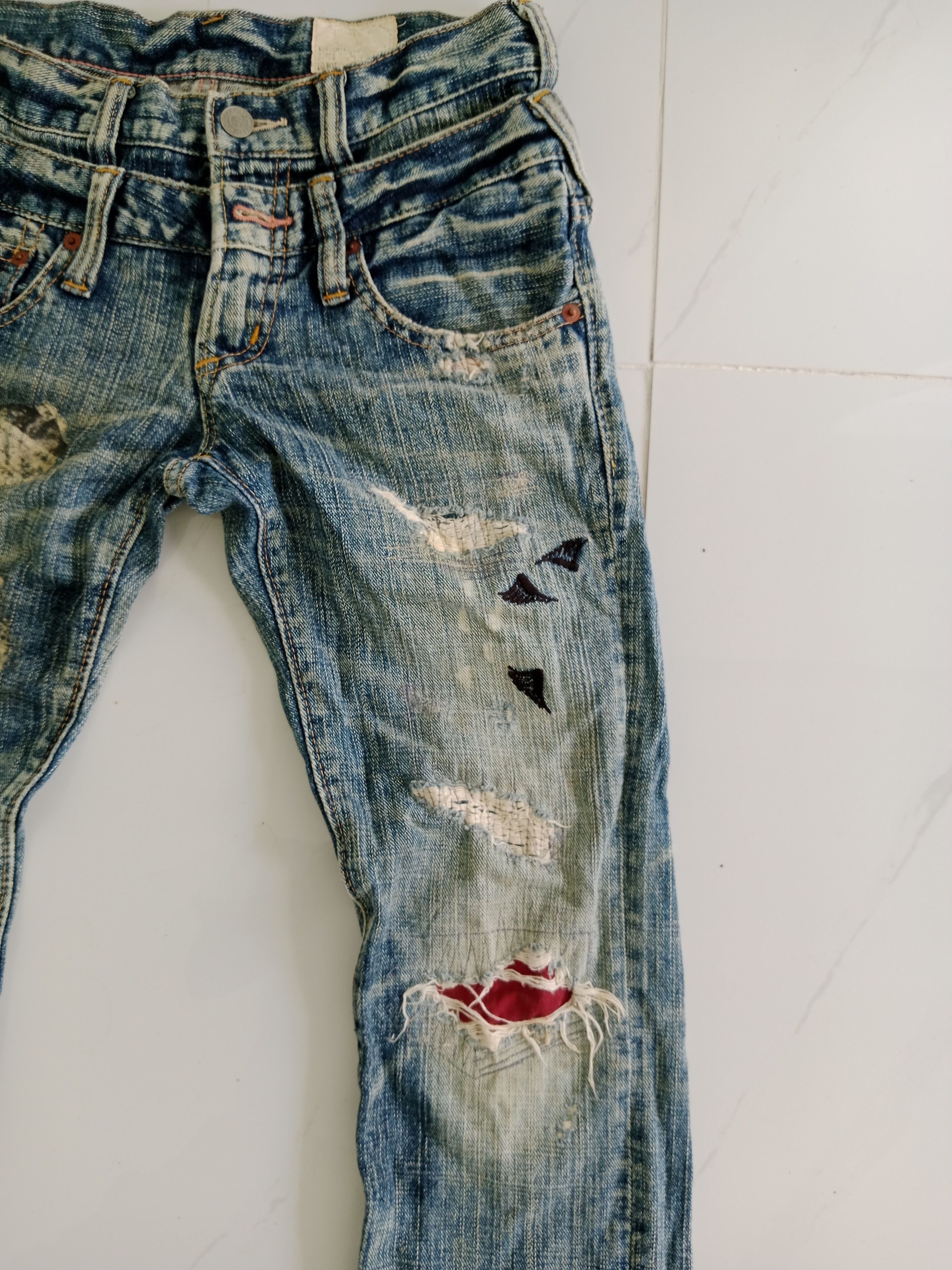 If Six Was Nine × Japanese Brand Vintage Antgauge Double Waist Jeans Japanese Style Size US 28 / EU 44 - 5 Thumbnail