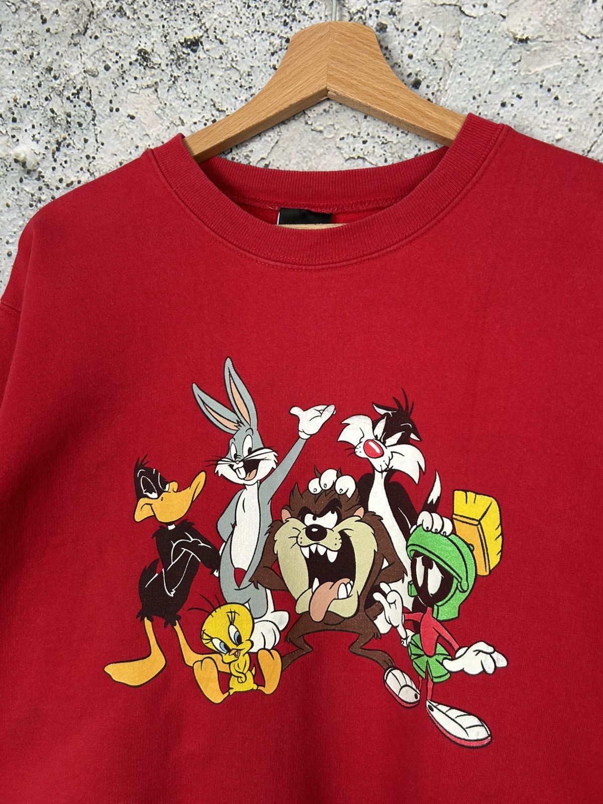 Other Vintage Looney Tunes Warner Bros 1998 Crewneck Made in USA Size US M / EU 48-50 / 2 - 3 Thumbnail