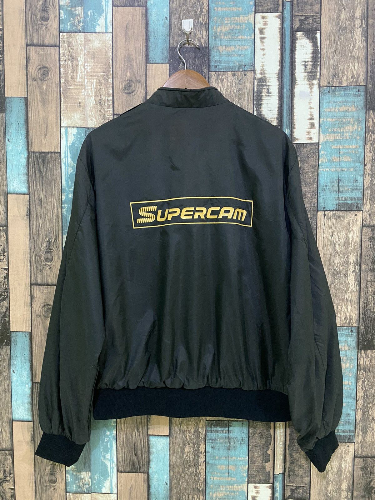 Vintage 70s Vintage Panasonic Supercam Bomber Jacket Size US L / EU 52-54 / 3 - 2 Thumbnail