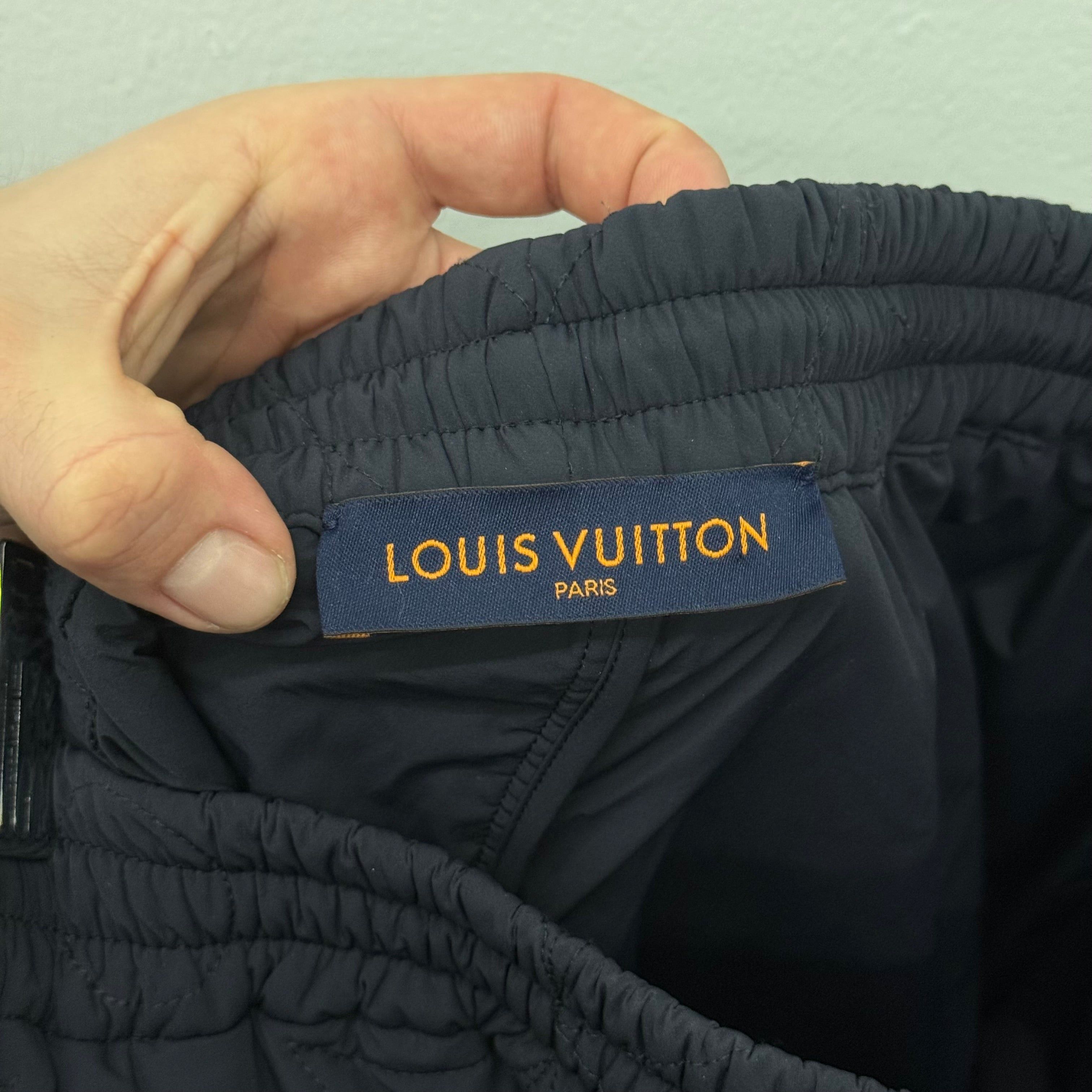 Louis Vuitton Louis Vuitton Black Flower Monogram Track Pants Size US 30 / EU 46 - 3 Thumbnail
