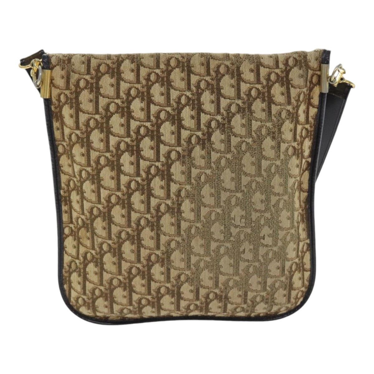 Dior DIOR Trotter Canvas Shoulder Bag Beige Size ONE SIZE - 3 Thumbnail