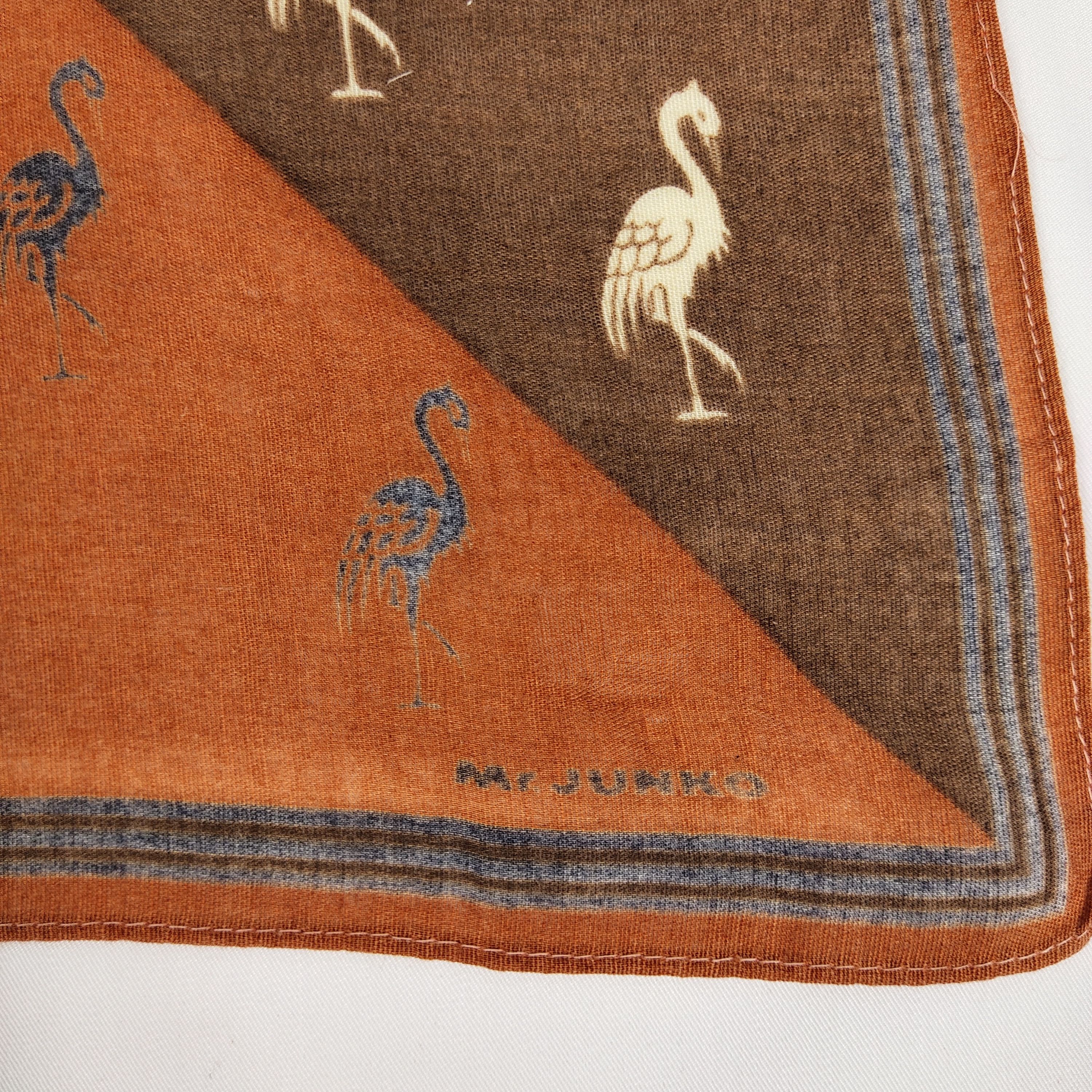 Mr. Junko × Vintage Mr Junko Handkerchief / Neckerchief / Bandana FZ217 Size ONE SIZE - 5 Thumbnail