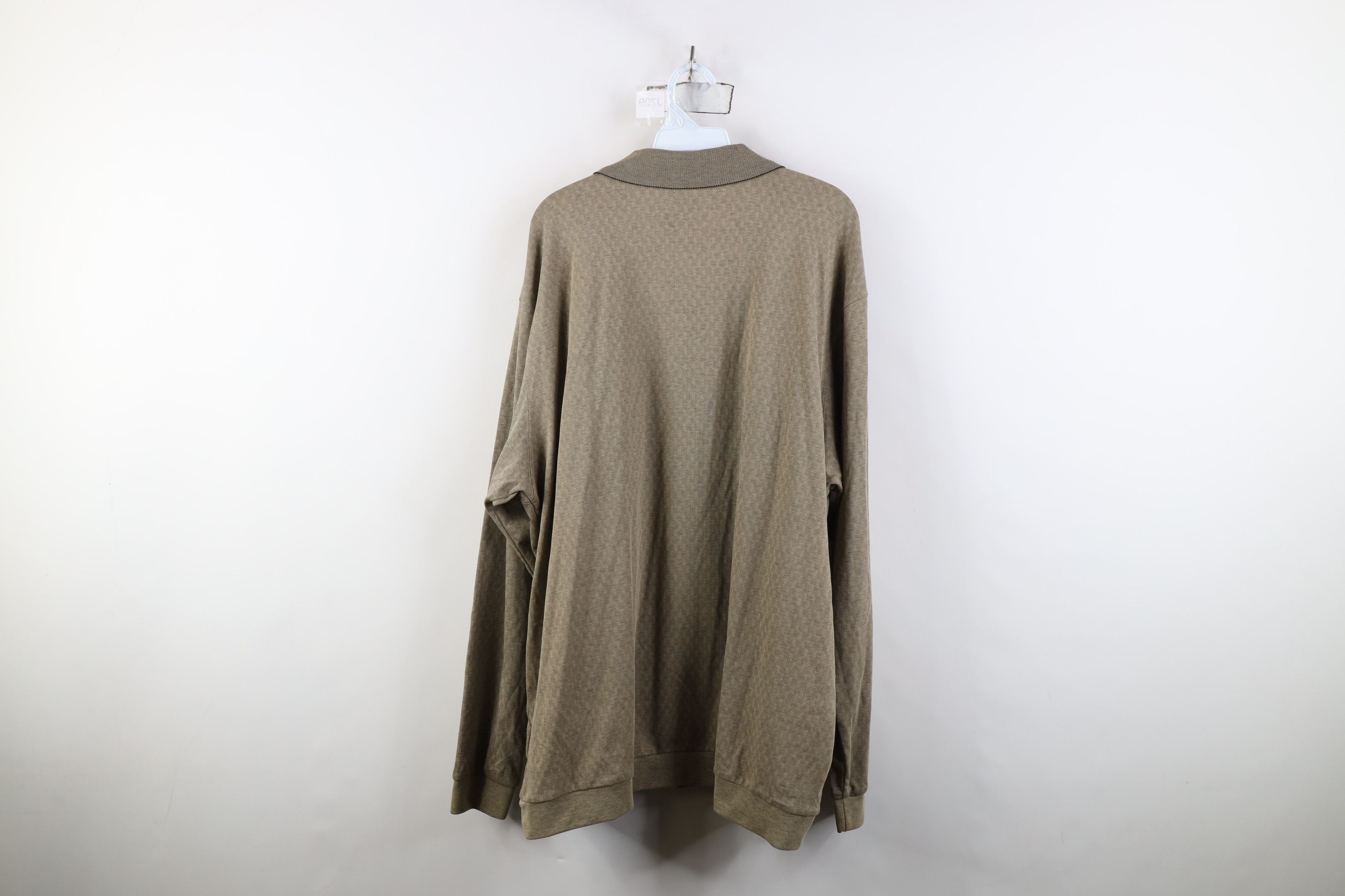 Vintage Vintage 90s Streetwear Knit Pullover Long Sleeve Polo Size US XXL / EU 58 / 5 - 9 Thumbnail