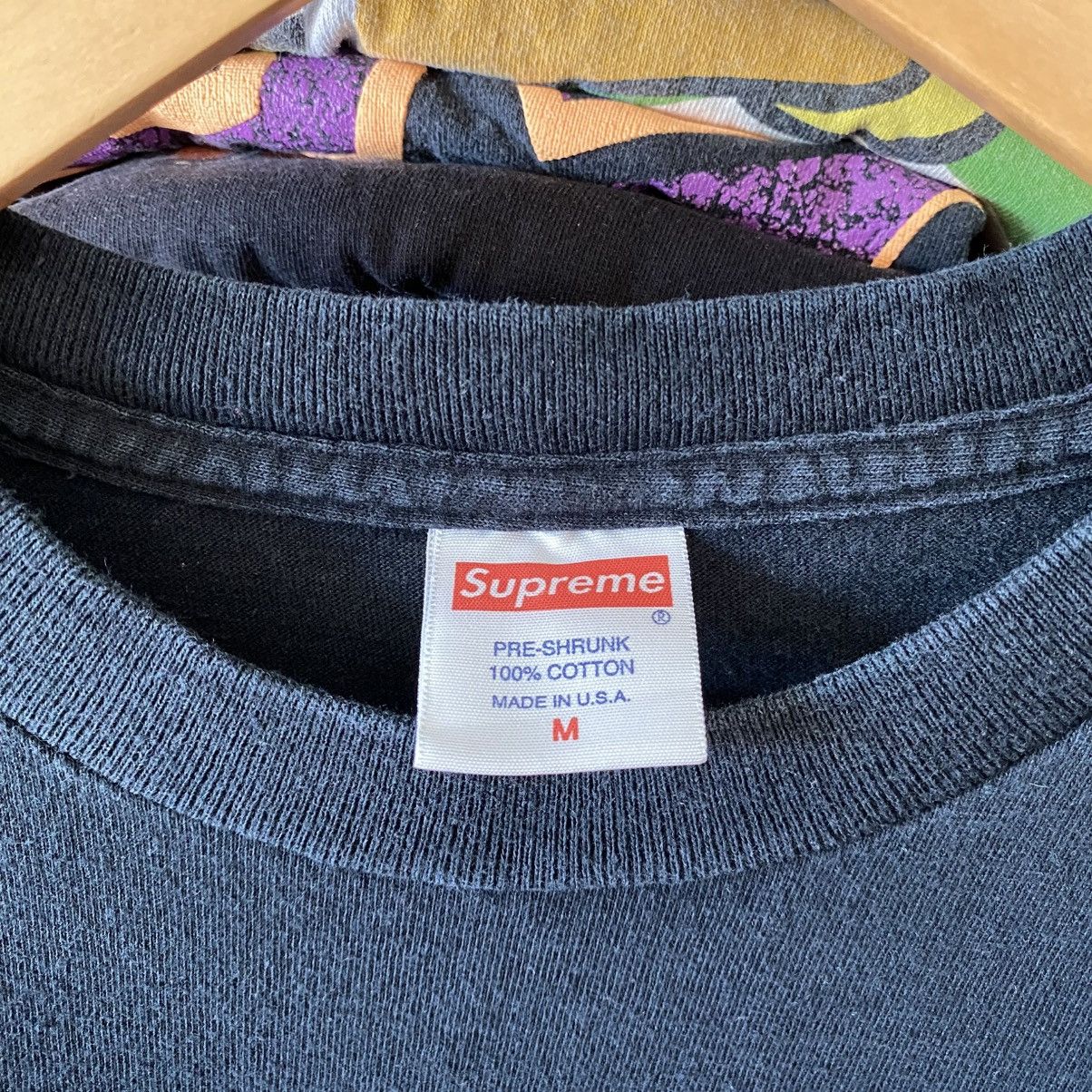 Supreme Vintage Supreme Malcom McLaren T-Shirt Black 2007 Size US M / EU 48-50 / 2 - 2 Thumbnail