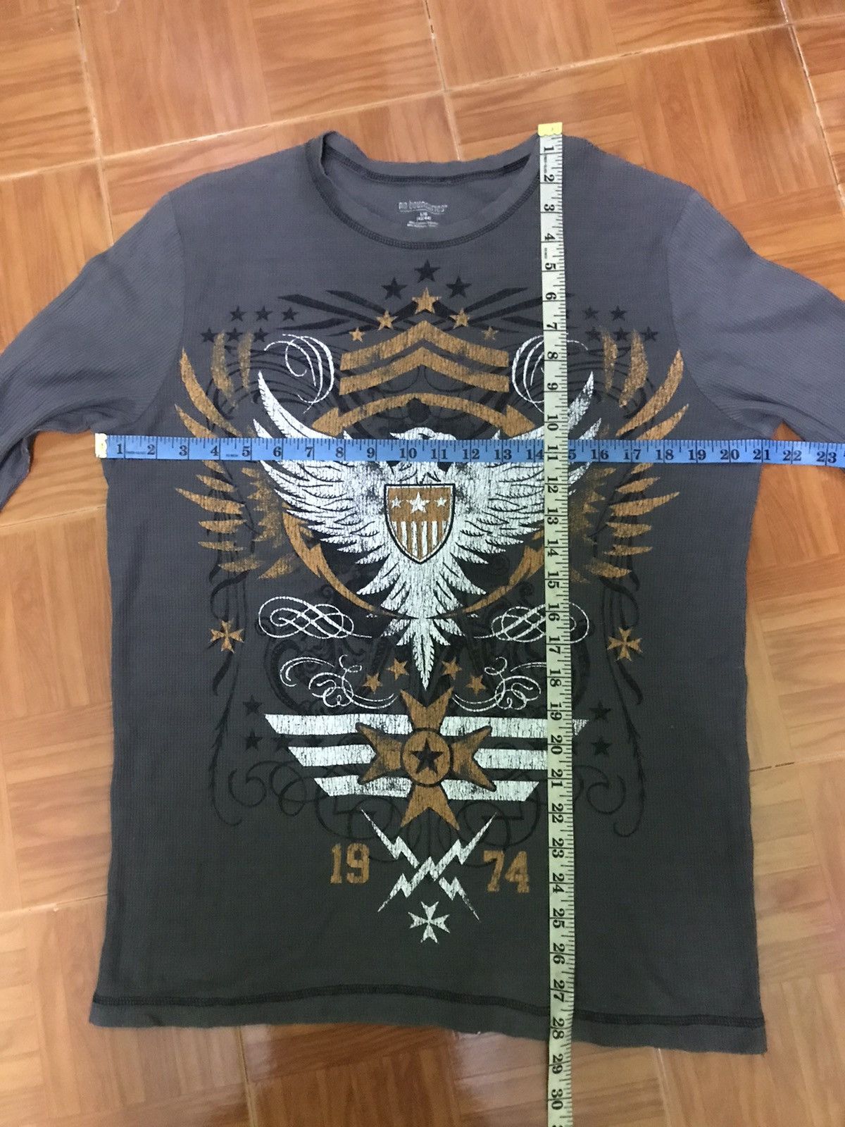 Affliction × Ed Hardy RARE NO BOUNDARIES Y2K AFFLICTION STYLE LONGSLEEVE Size US L / EU 52-54 / 3 - 5 Thumbnail