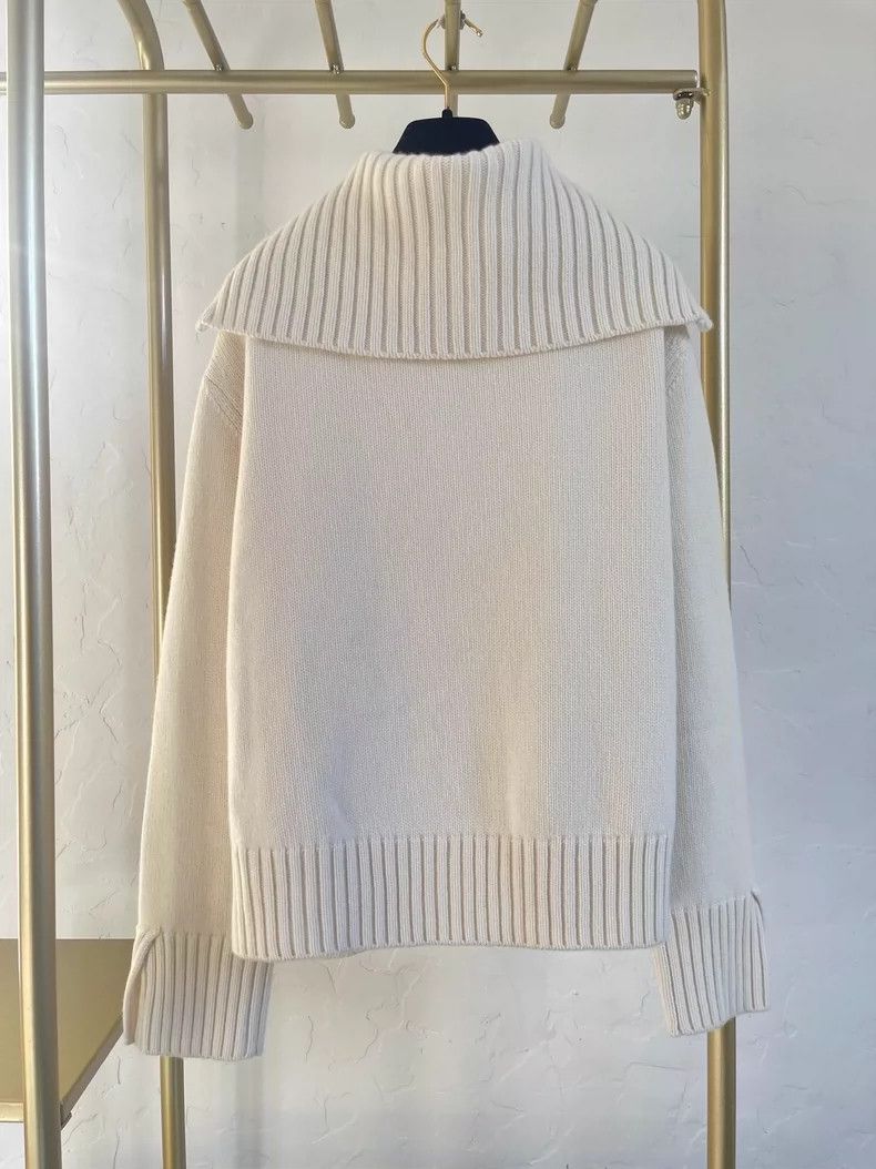 Loro Piana LORO PIANA Classic cashmere zipper sweater Size XS / US 0-2 / IT 36-38 - 2 Thumbnail