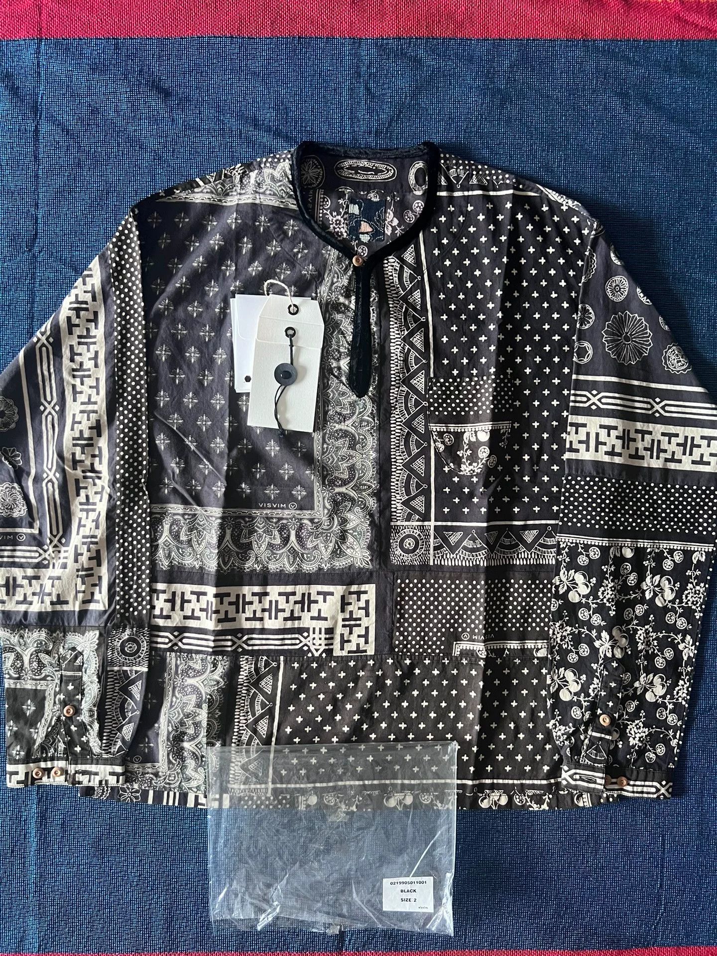 Visvim visvim 19ss ict tunic with beautiful pattern | Grailed