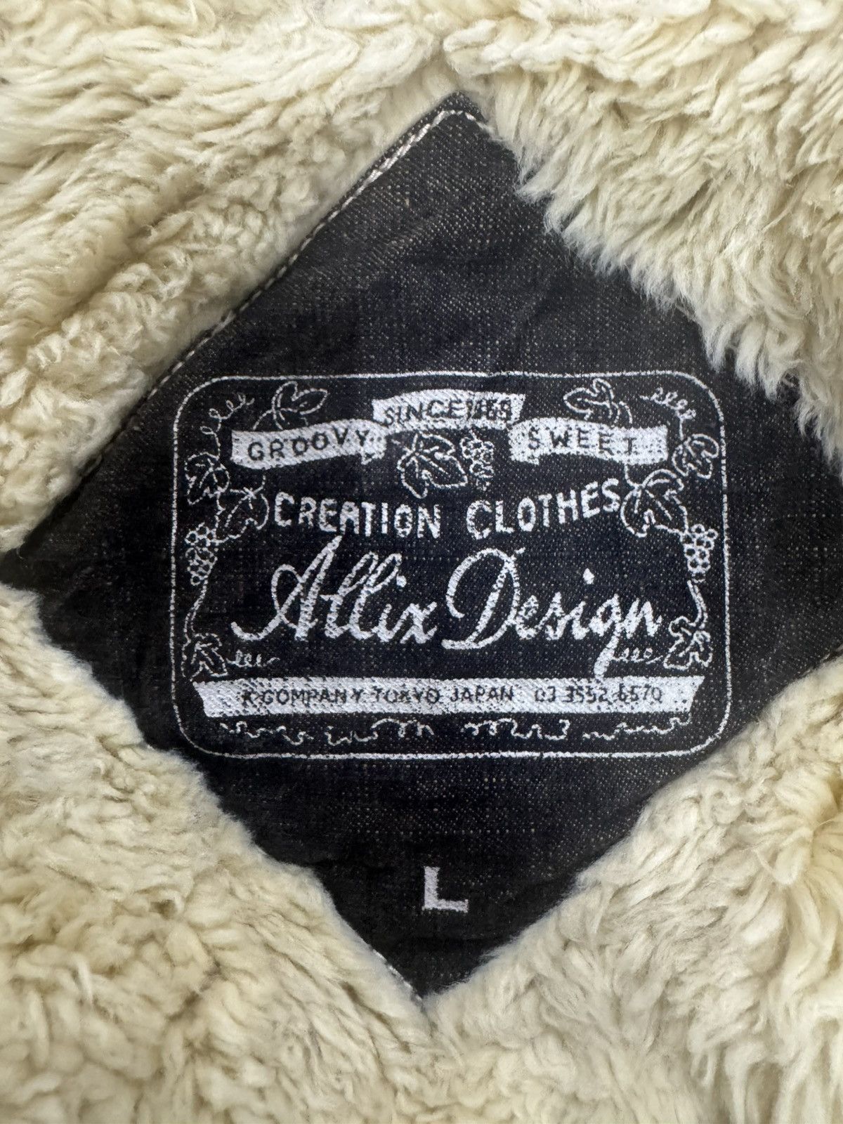 Japanese Brand Japanese Brand Allix Design Fur Denim Jacket Size US M / EU 48-50 / 2 - 8 Thumbnail