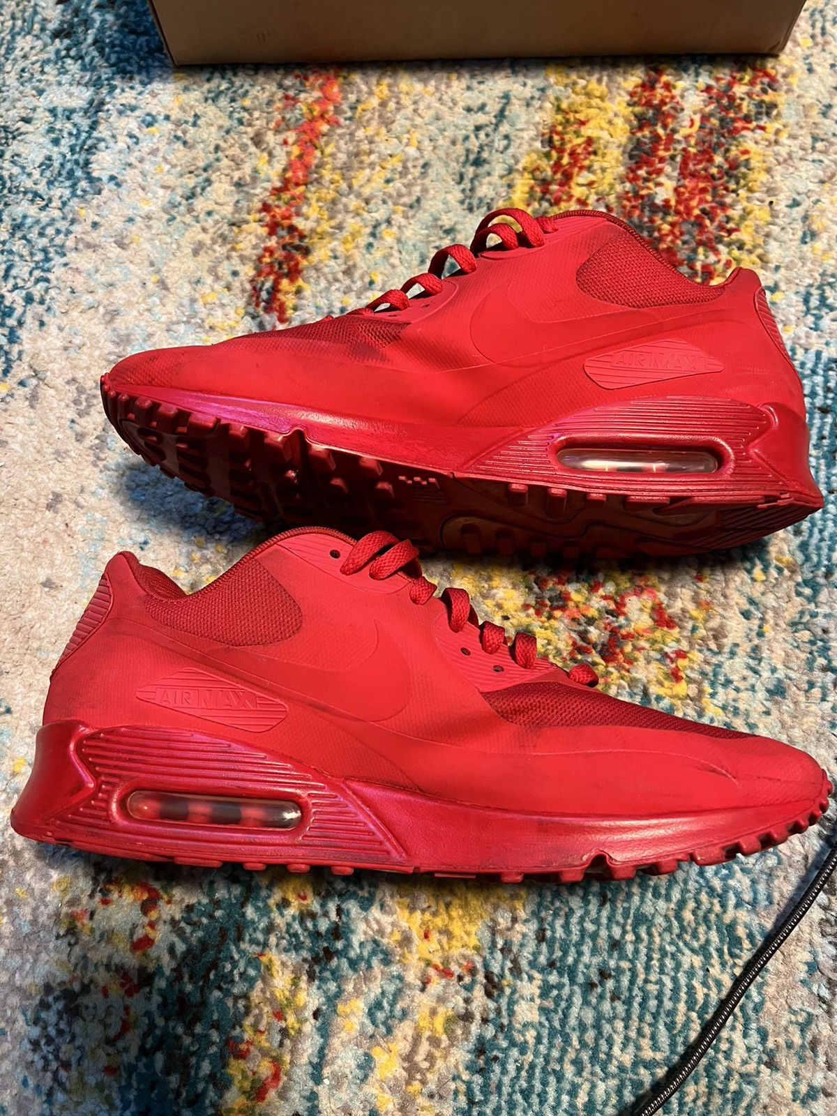 Kanye West × Nike air max 90 USA 🇺🇸 Independence Day Size US 12 / EU 45 - 6 Thumbnail