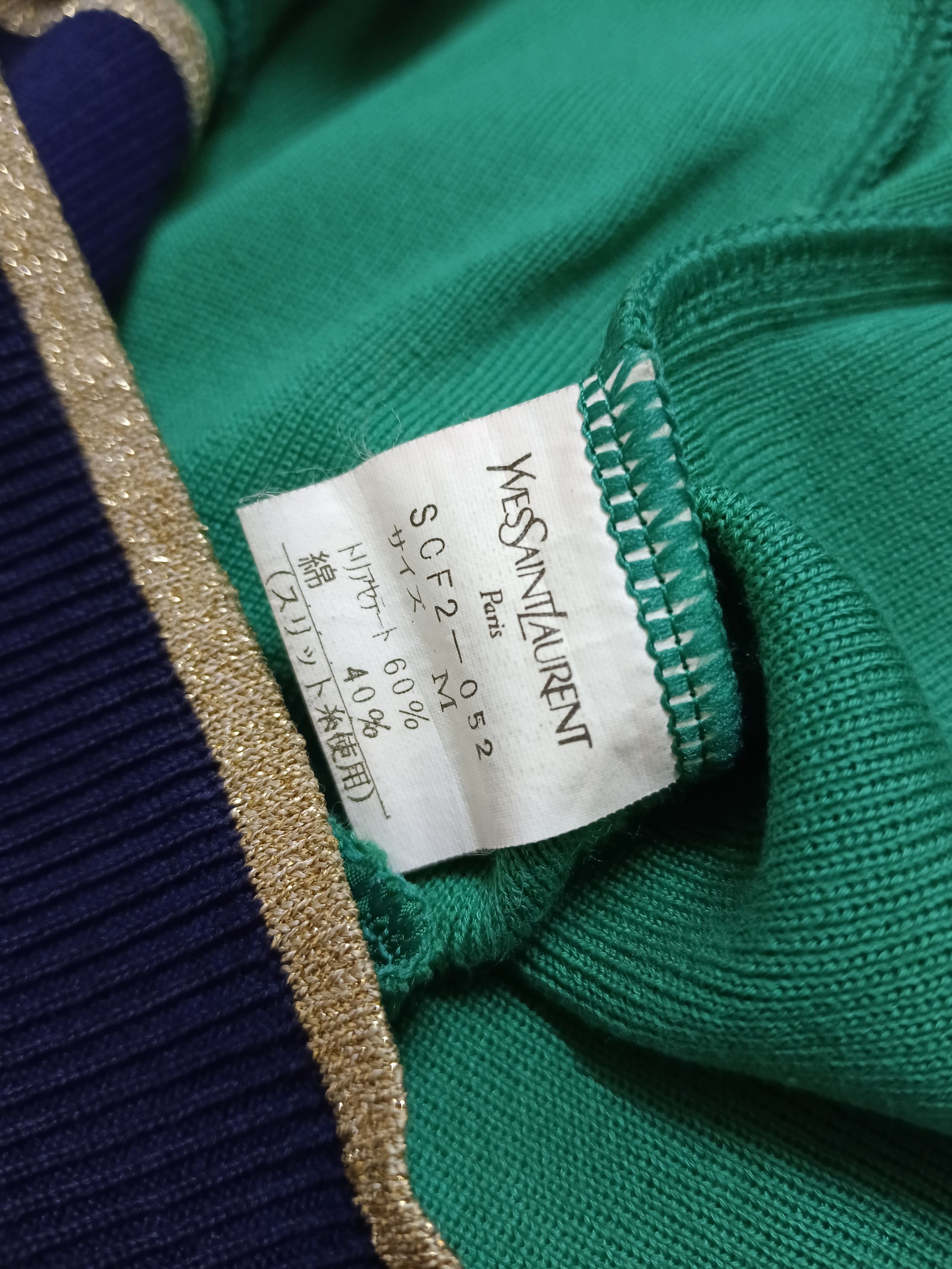 Vintage × Yves Saint Laurent YVES SAINT LAURENT PARIS CARDIGAN Size M / US 6-8 / IT 42-44 - 3 Thumbnail