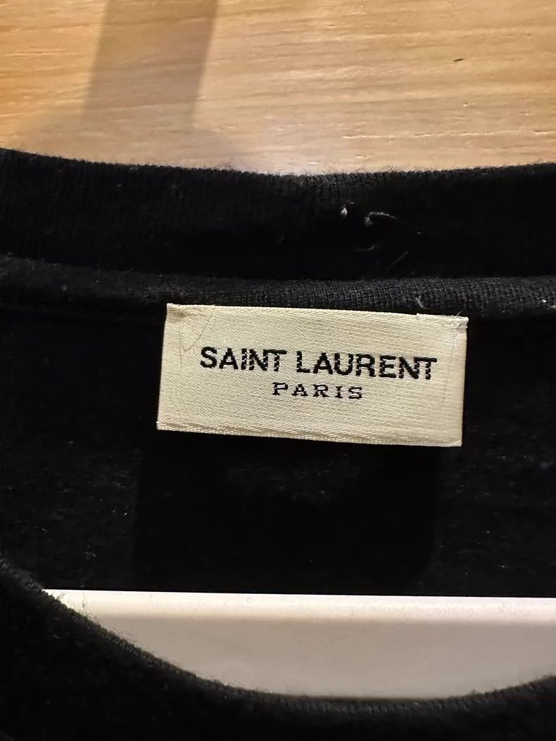Yves Saint Laurent Saint Laurent Blood Teeth Short Sleeve T-Shirt 2502-Nextar Size US M / EU 48-50 / 2 - 3 Thumbnail