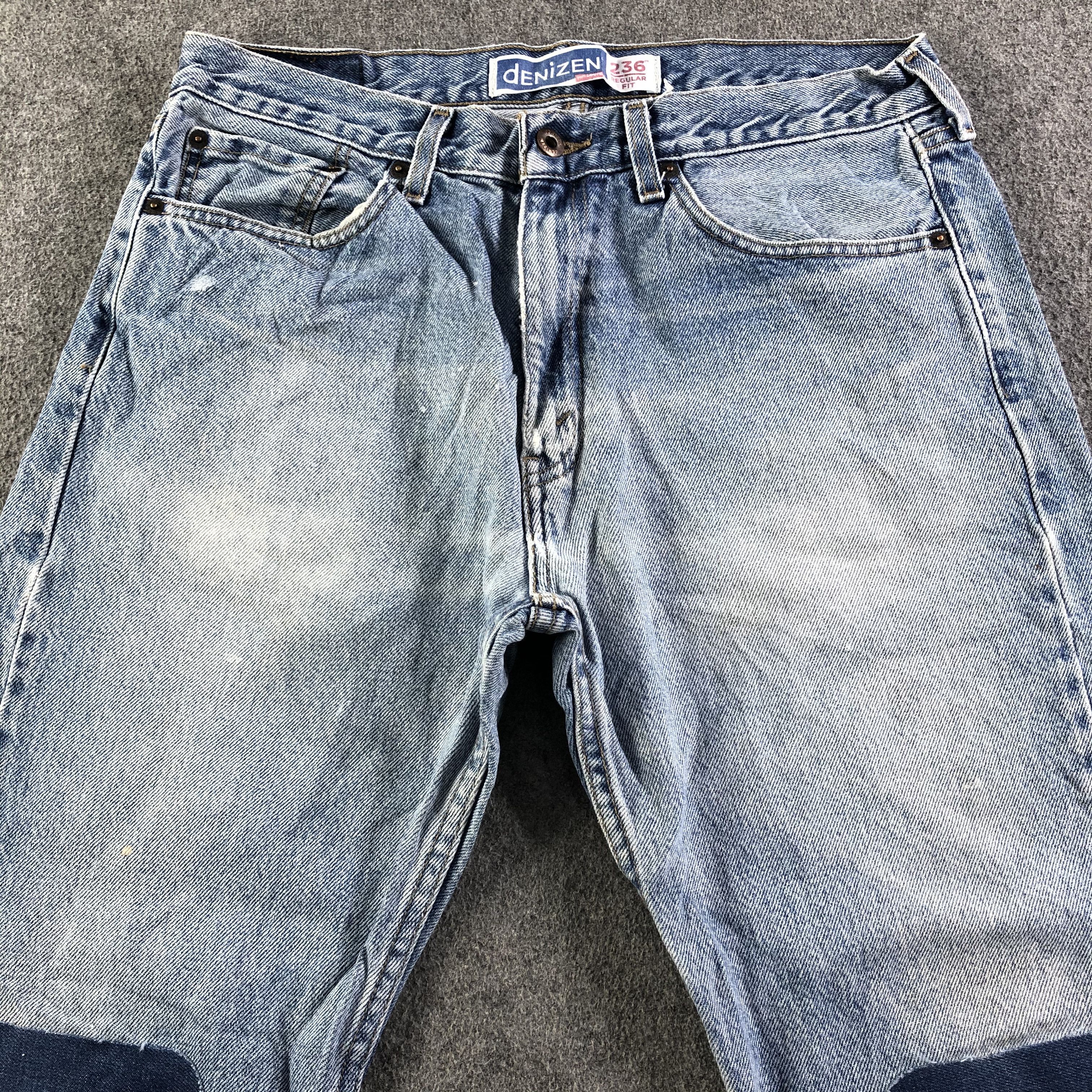 Denizen Vintage Blue Wash Denizen Levis Jeans-J3373 Size US 33 - 3 Thumbnail