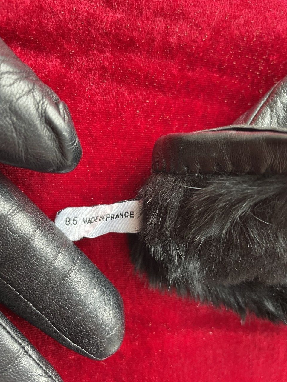 Dior Dior Vintage Leather Rabbit Gloves Galliano Size ONE SIZE - 6 Thumbnail