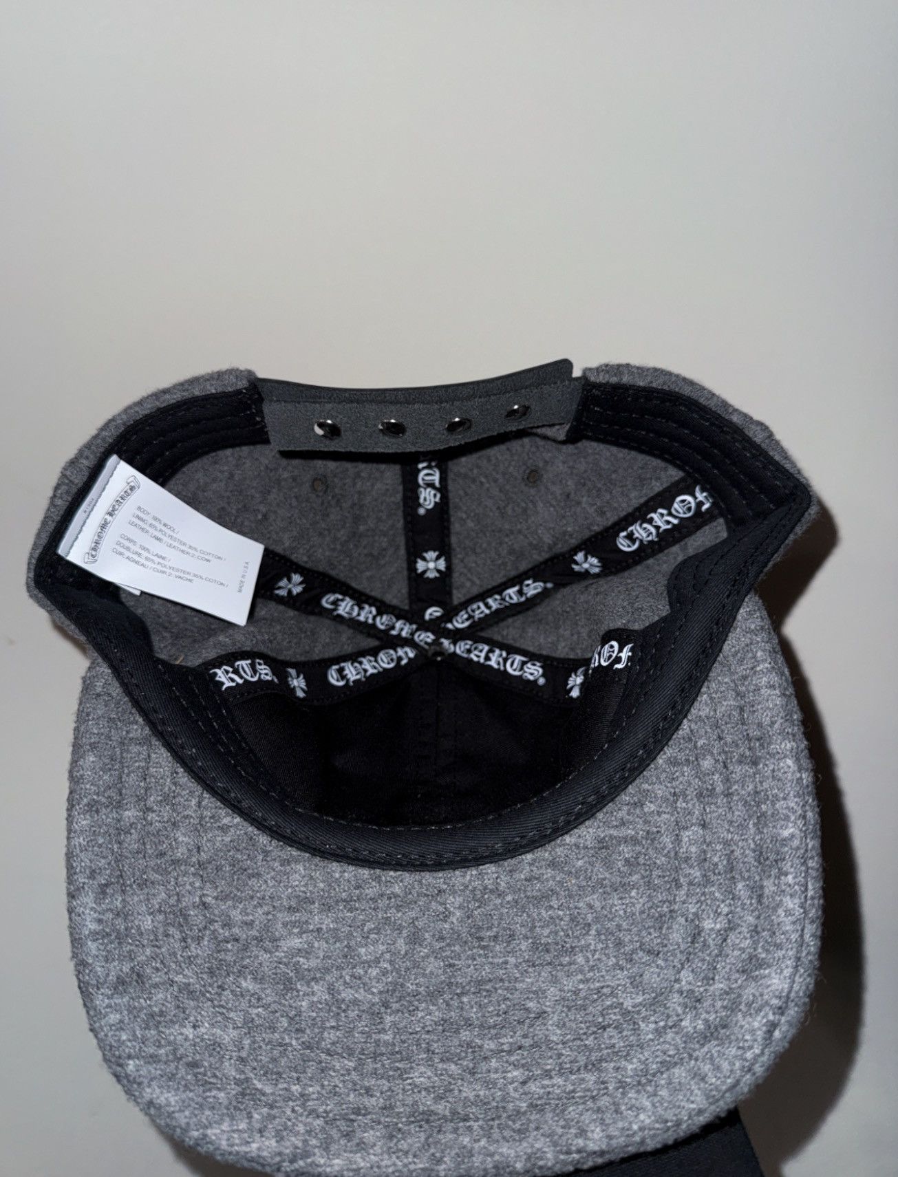 Chrome Hearts Chrome hearts logo wool hat Size ONE SIZE - 4 Thumbnail
