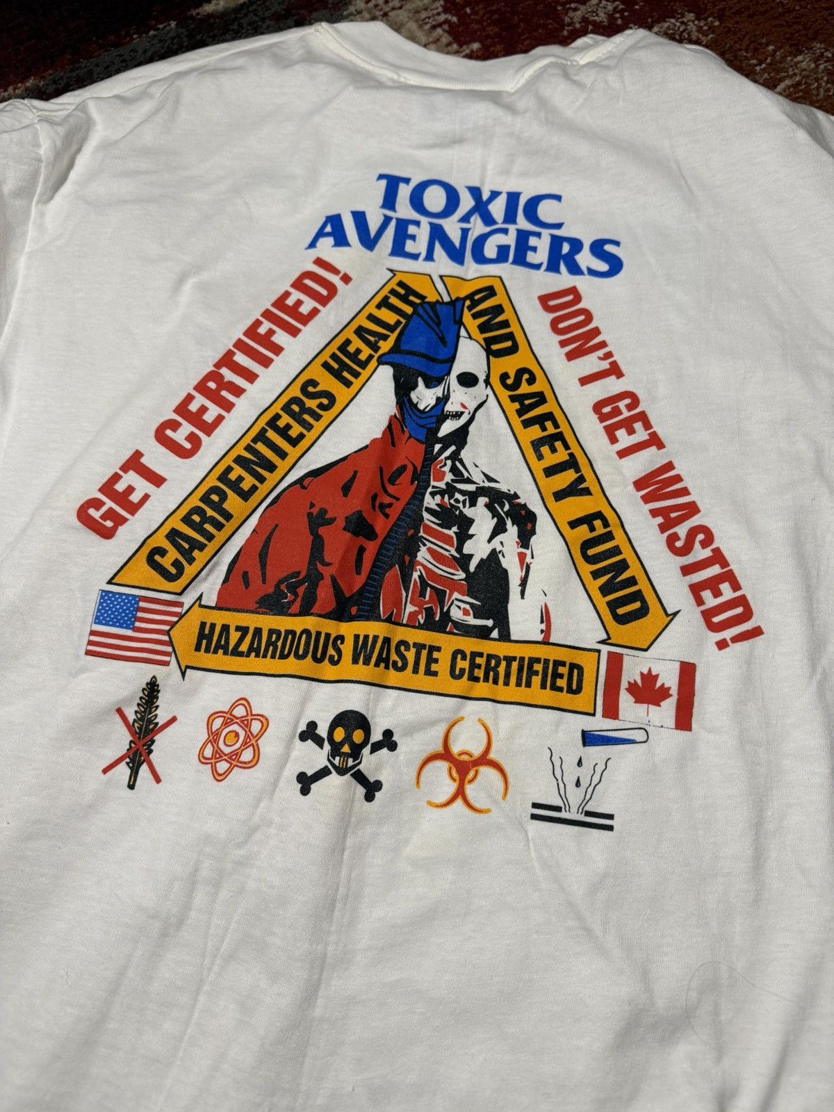 Vintage Vintage construction safety tee Size US XL / EU 56 / 4 - 1 Thumbnail