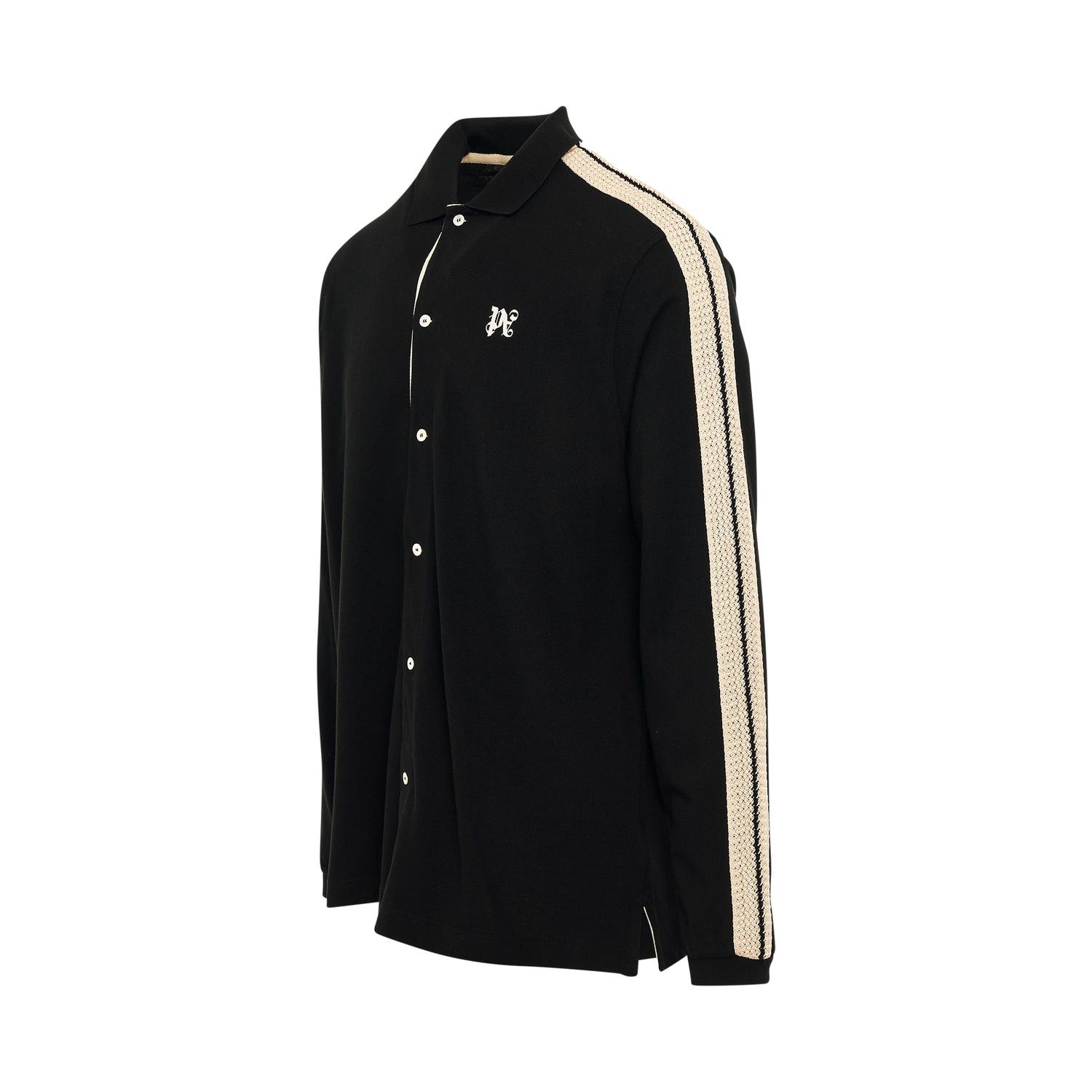 Palm Angels o1mris0824 Shirt in Black Size US L / EU 52-54 / 3 - 2 Thumbnail