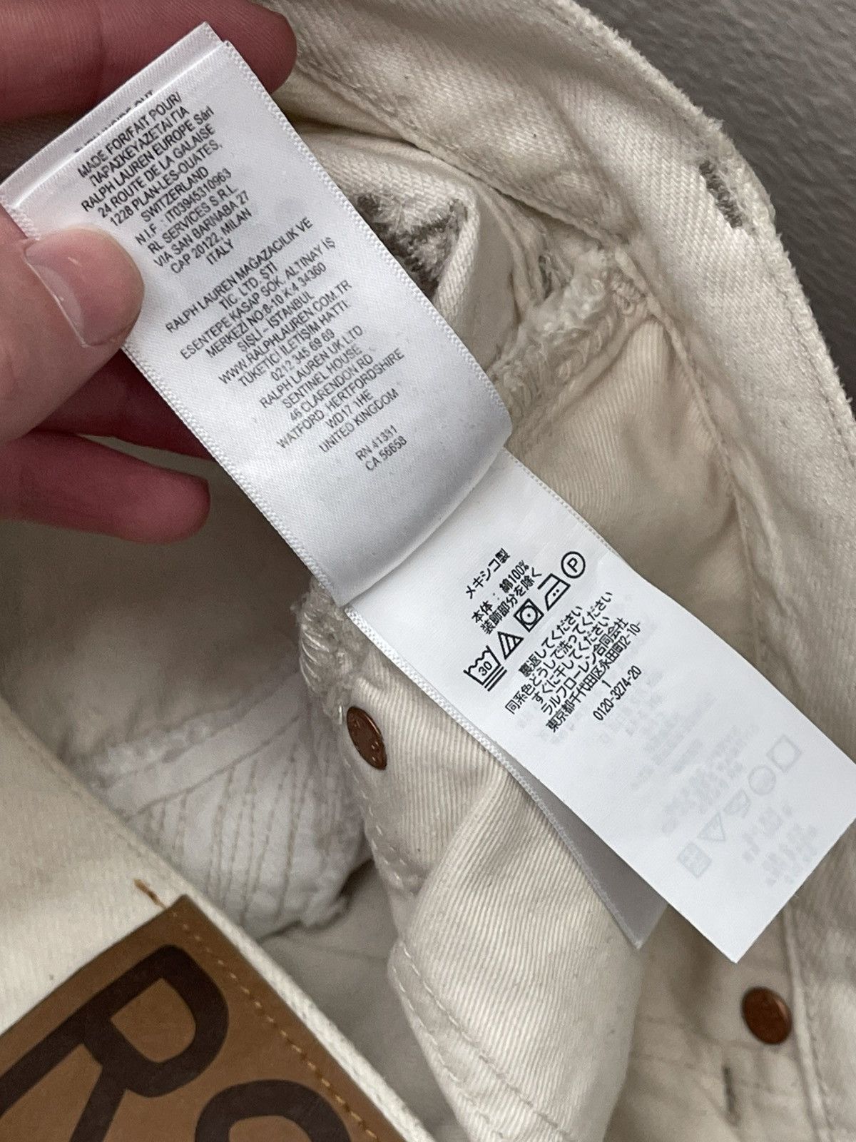 RRL Ralph Lauren RRL Repaired Jeans Size US 32 / EU 48 - 10 Thumbnail