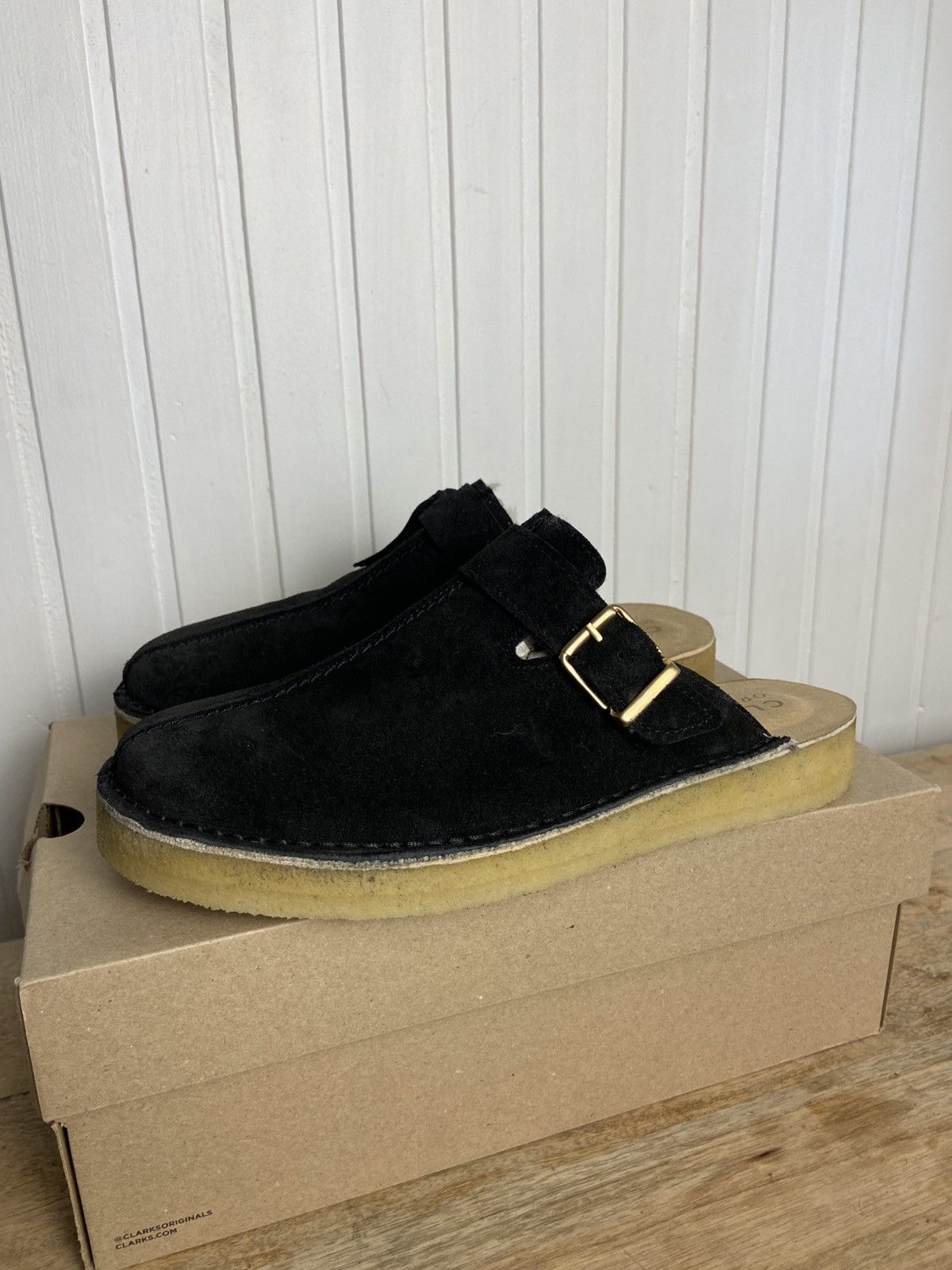 Clarks New Trek Mule Clarks Originals Made In Portugal Size 10US Size US 10 / EU 43 - 1 Thumbnail