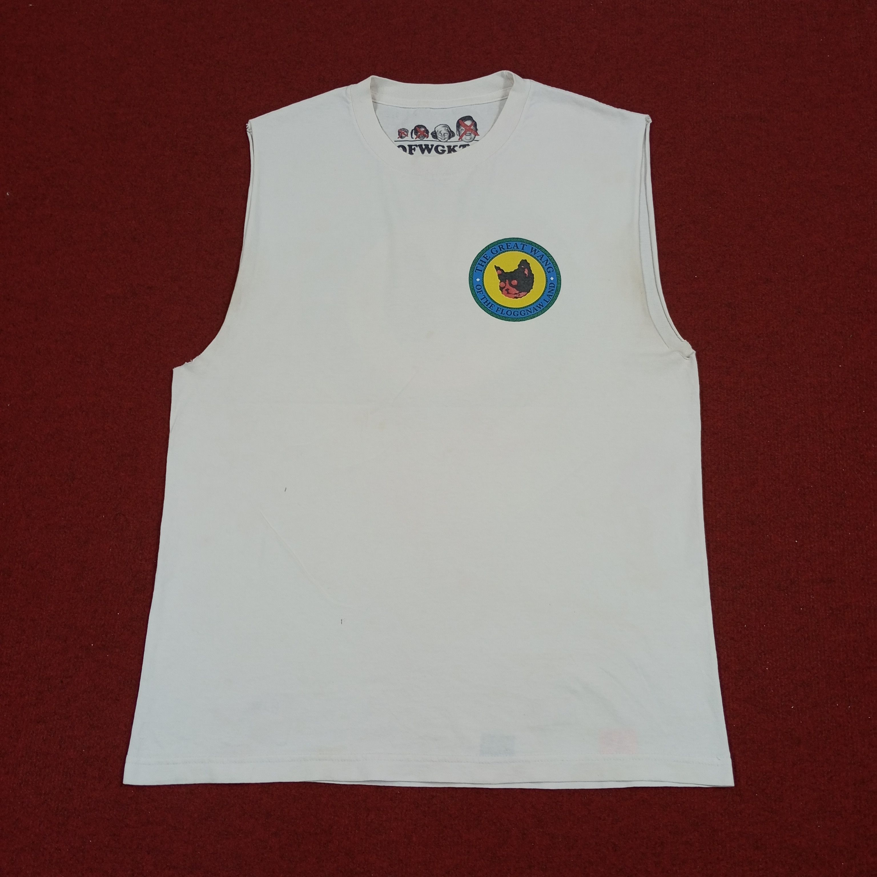 Vintage The Great Wang Sleeveless Tshirt Size US L / EU 52-54 / 3 - 3 Thumbnail