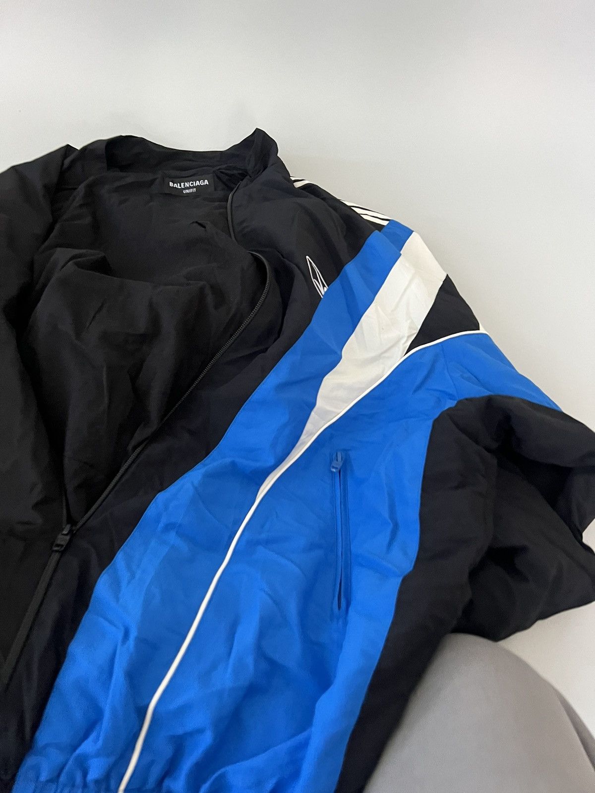 Balenciaga Balenciaga Split Track Suit Jacket Size US XS / EU 42 / 0 - 6 Thumbnail