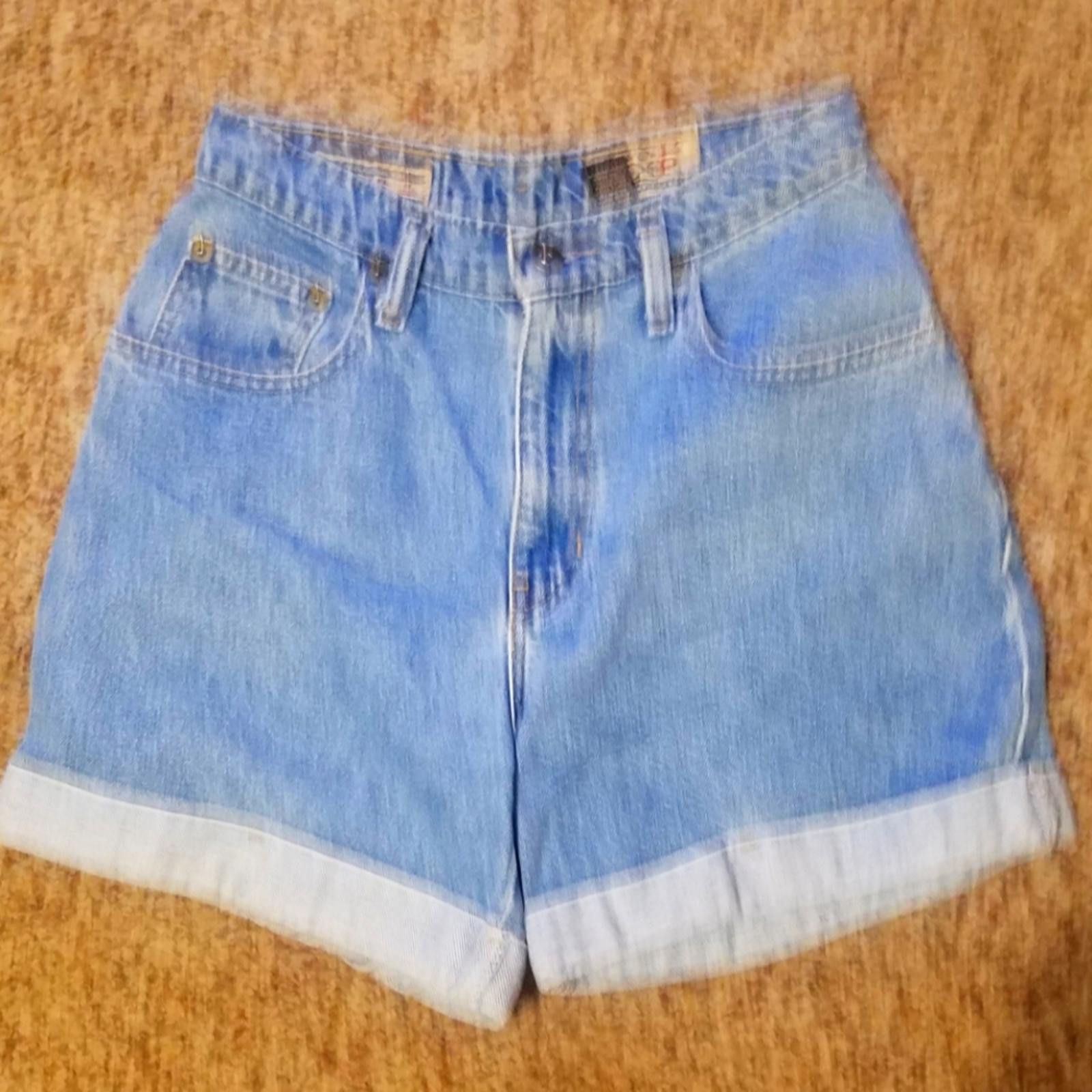 Express Jeans By Express Classic Blue Denim Shorts Size 3/4 Size 27" / US 4 / IT 40 - 1 Thumbnail