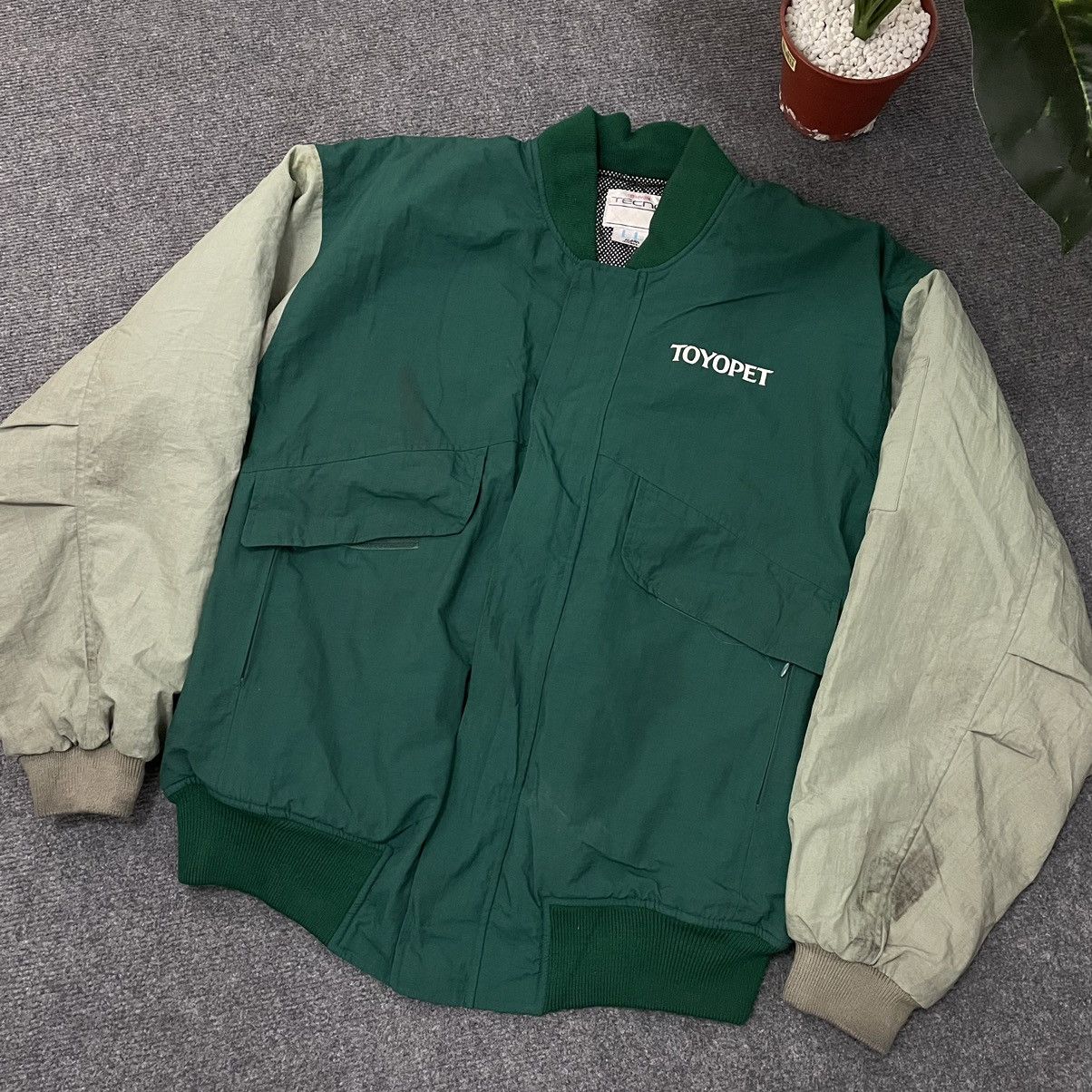 Vintage Vintage Toyota Toyopet Tecno Varsity Jacket Size US XL / EU 56 / 4 - 7 Thumbnail