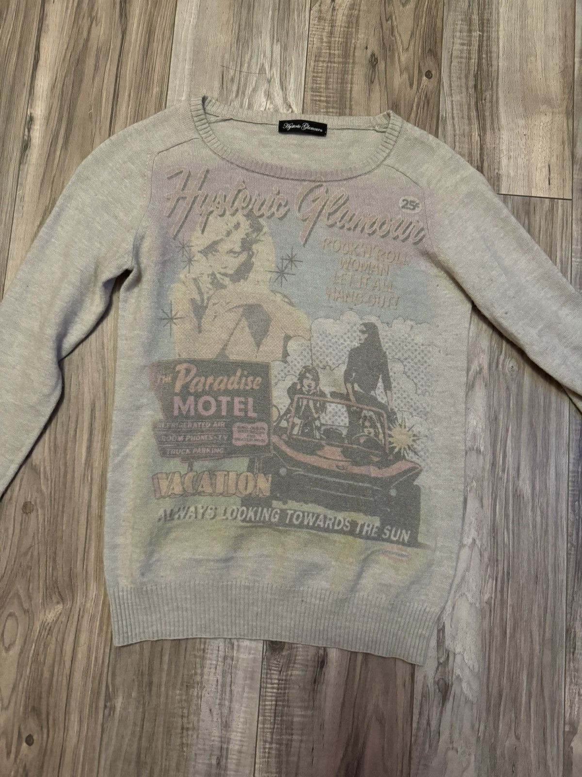 Image of Hysteric Glamour Long Sleeve in Grey, Men's (Size Small)