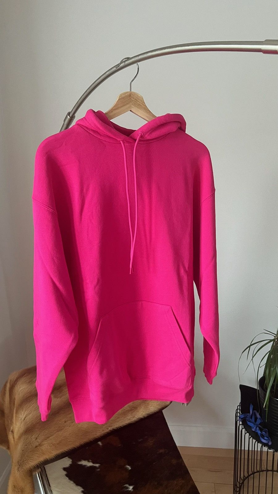 Balenciaga Balenciaga pink back logo hoodie Size XS / US 0-2 / IT 36-38 - 2 Thumbnail