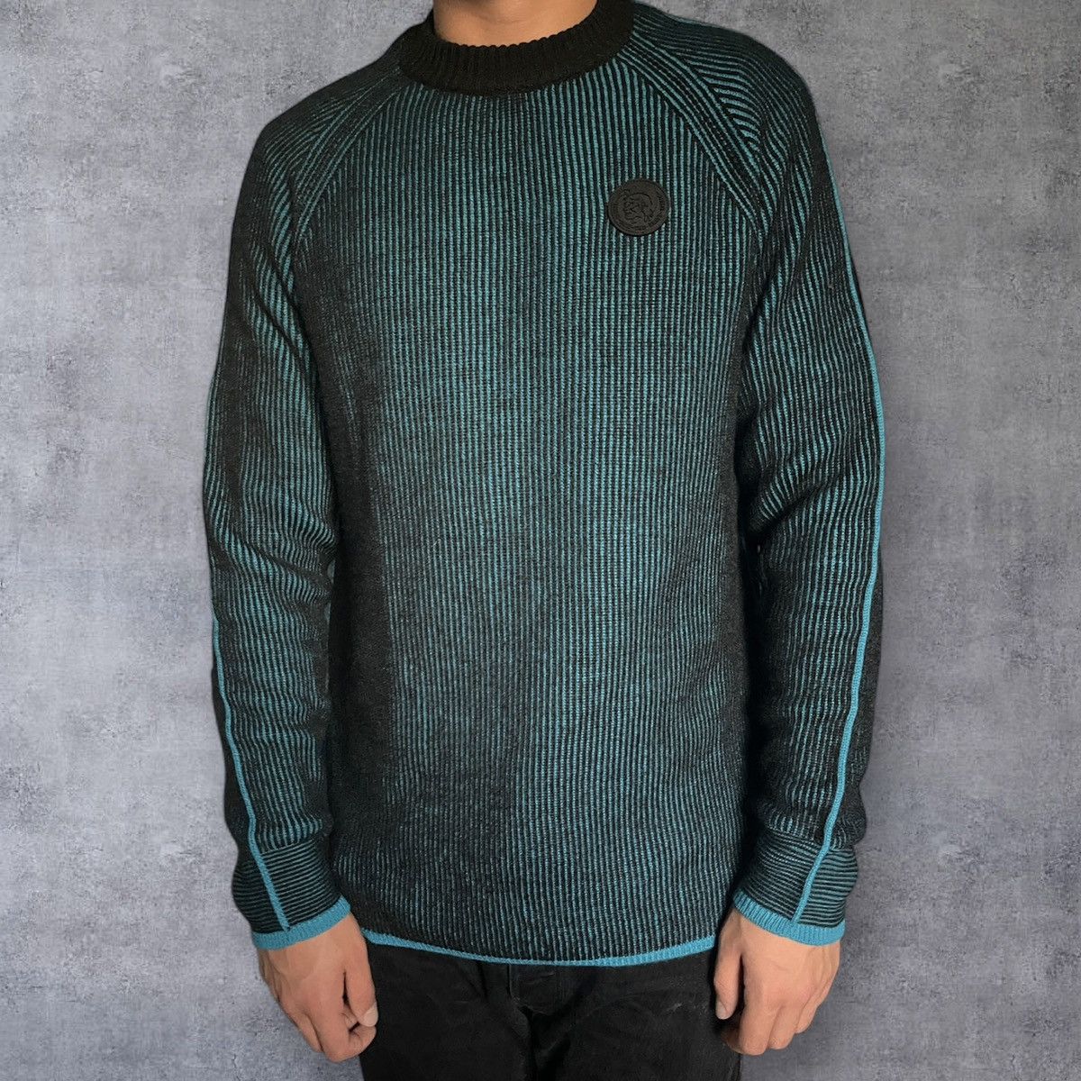 Diesel Diesel Men Archive Knit Grunge Punk Y2K Luxury Casual Knit Size US L / EU 52-54 / 3 - 3 Thumbnail