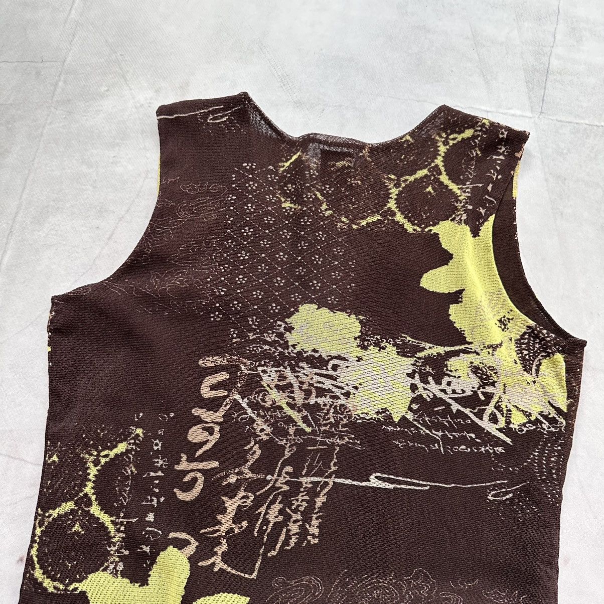 Hysteric Glamour × Undercover Y2K Mesh Top Vintage Hysteric Glamour Vibe Ed Hardy Style Size M / US 6-8 / IT 42-44 - 12 Thumbnail