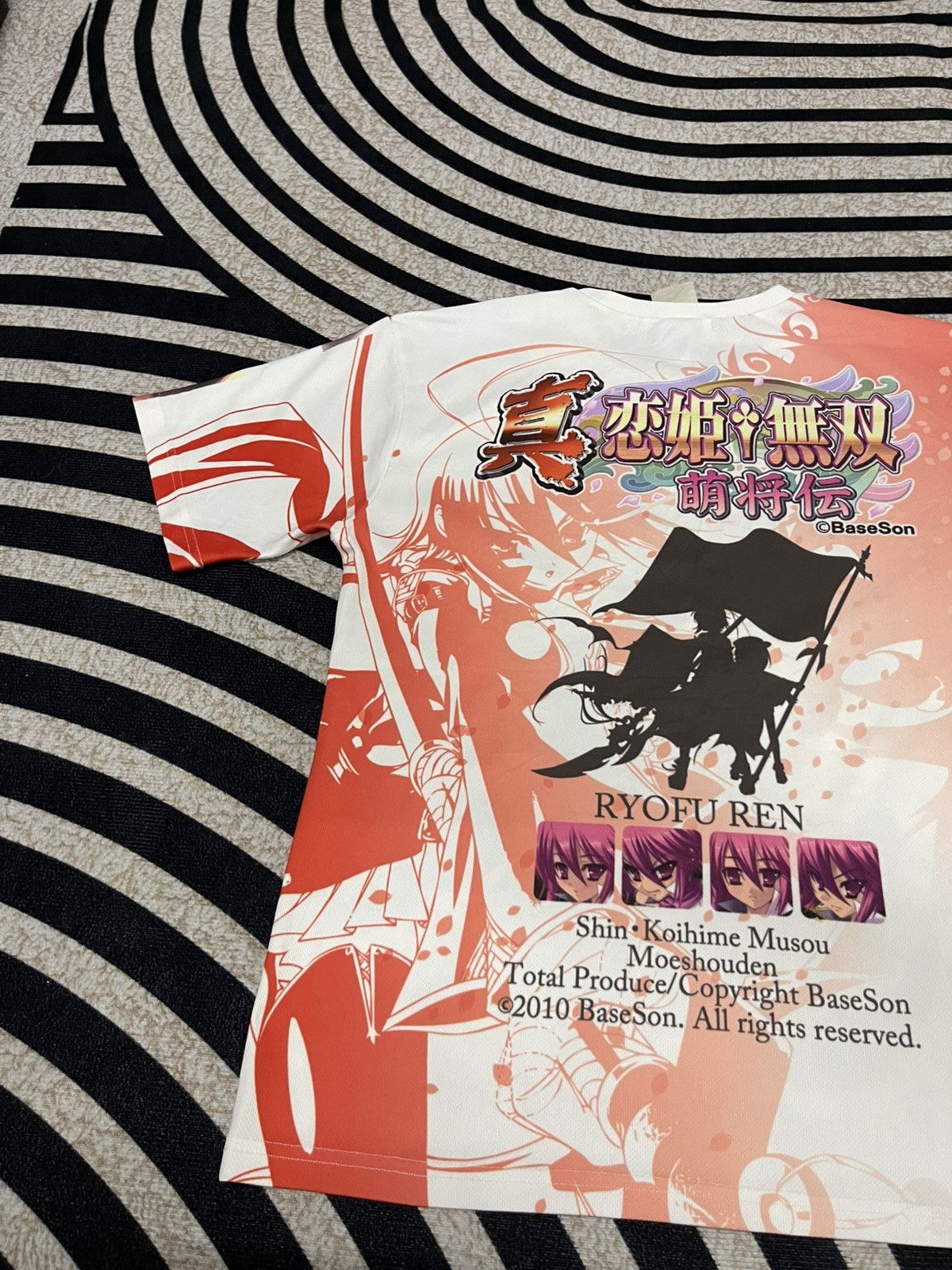 Anime 2010 SHIN KOIHIME MUSOU ROFU (LOVE) ALL OVERPRINT SHIRT Size US M / EU 48-50 / 2 - 9 Thumbnail