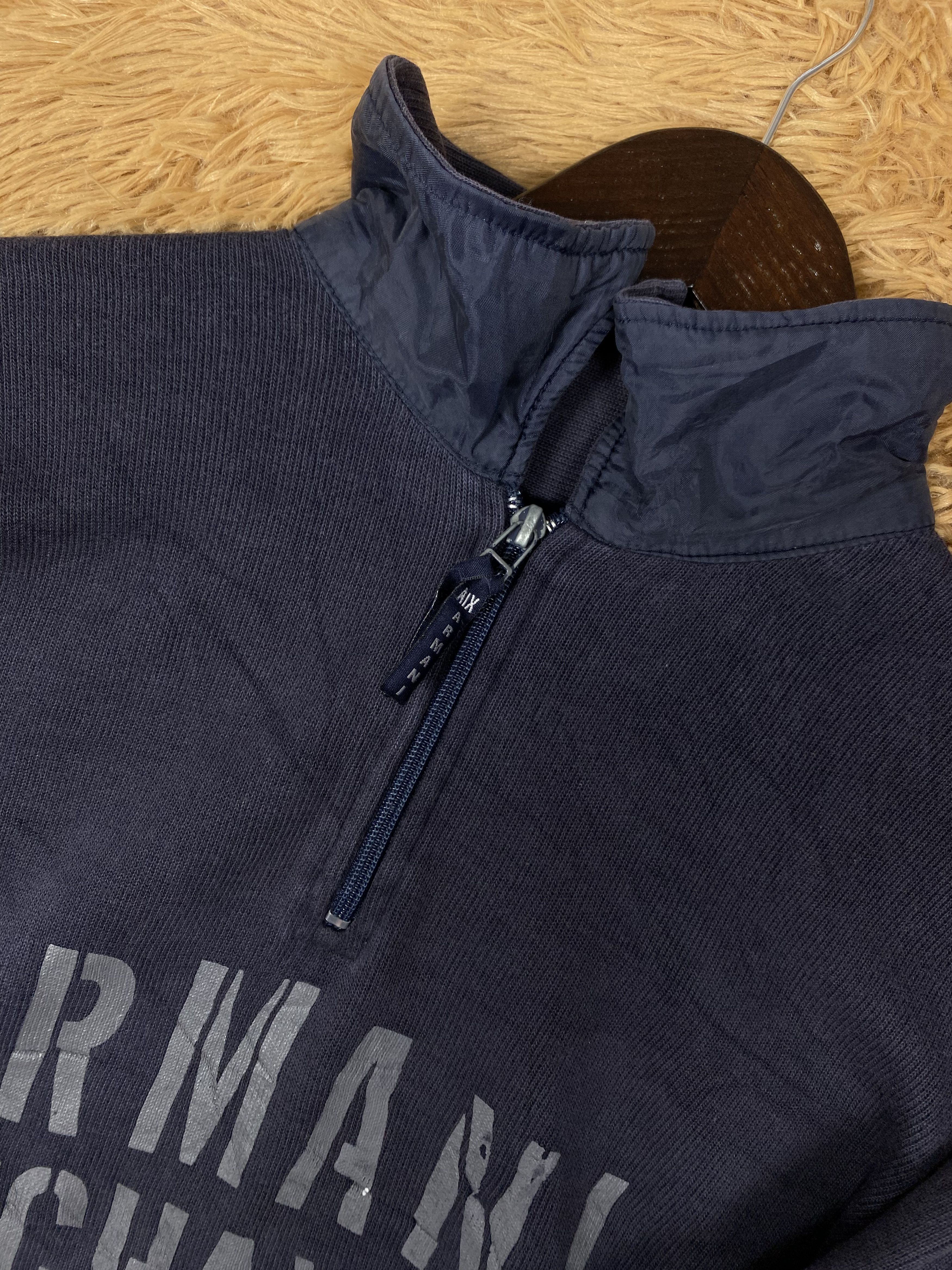 Armani Exchange Vintage Armani Exchange Halfzipper Sweatshirts PS0311 Size US M / EU 48-50 / 2 - 5 Thumbnail