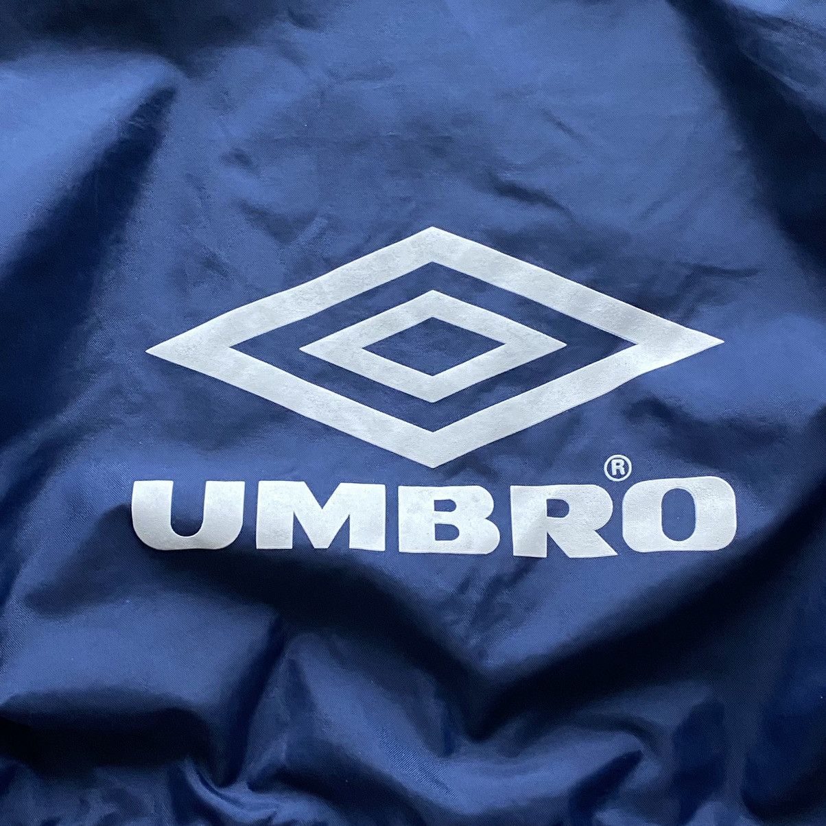 Umbro 90s Scotland Umbro Logo Bench Coat Jacket Size US M / EU 48-50 / 2 - 19 Thumbnail