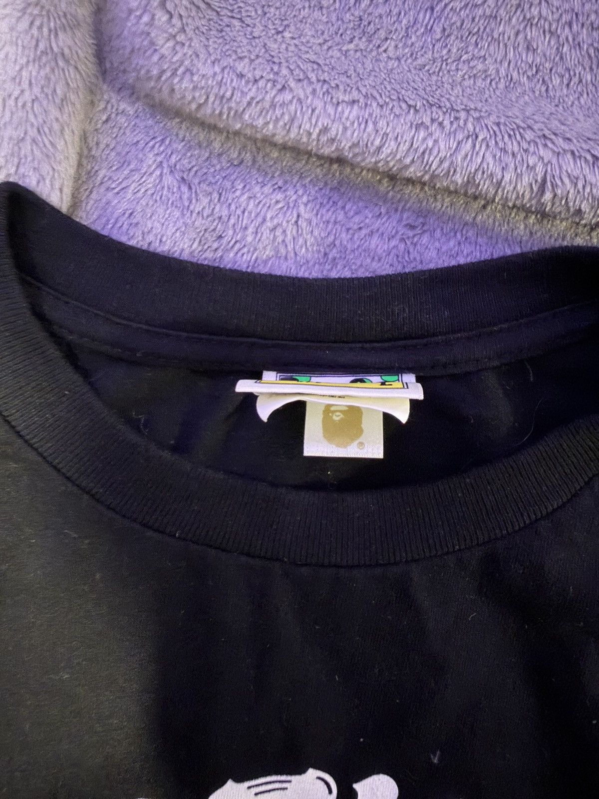 Bape Bape Logo Tee Size US L / EU 52-54 / 3 - 3 Thumbnail