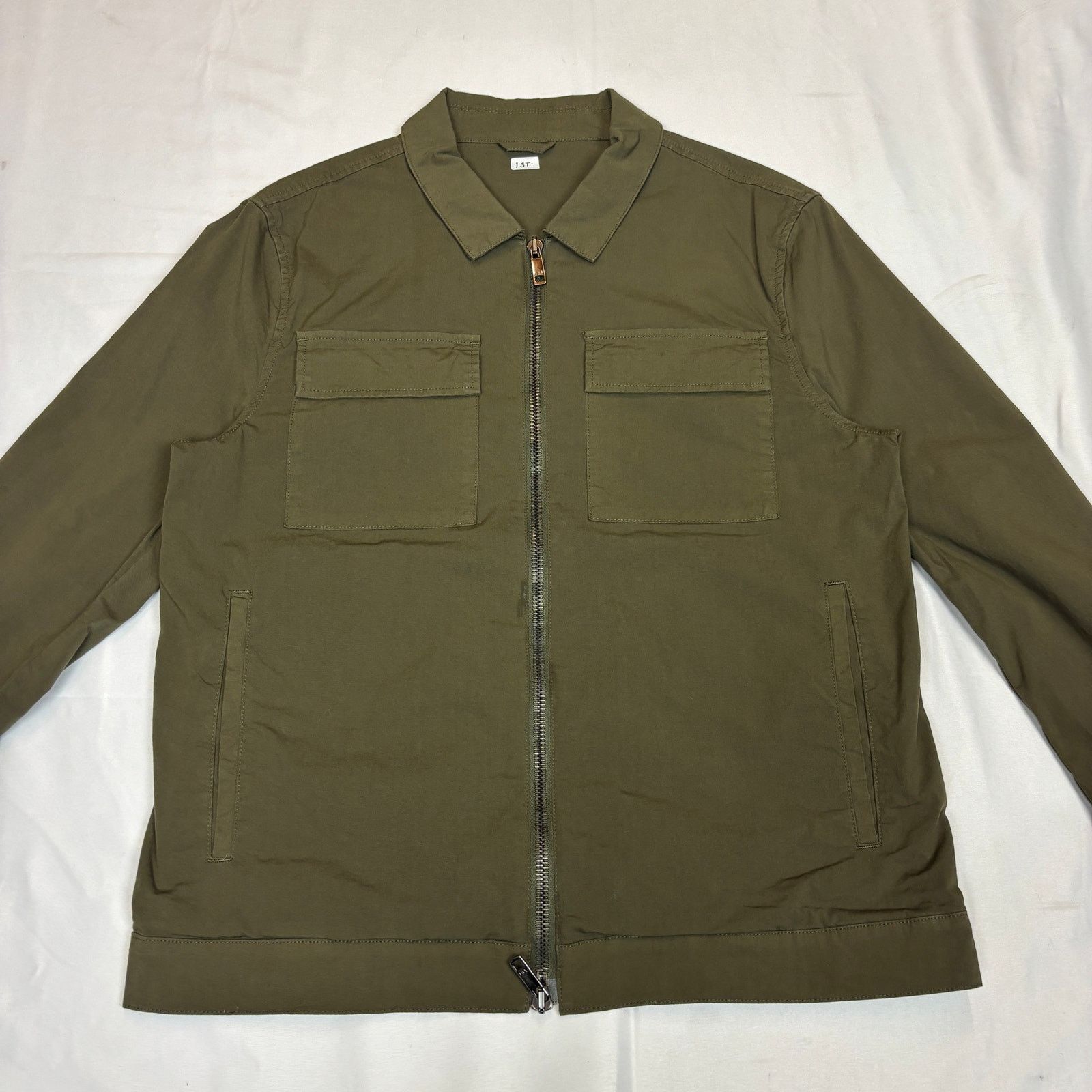 Other $955 Ari Soho Summer Suit Jacket Lighweight Cotton Zip Size US L / EU 52-54 / 3 - 2 Thumbnail