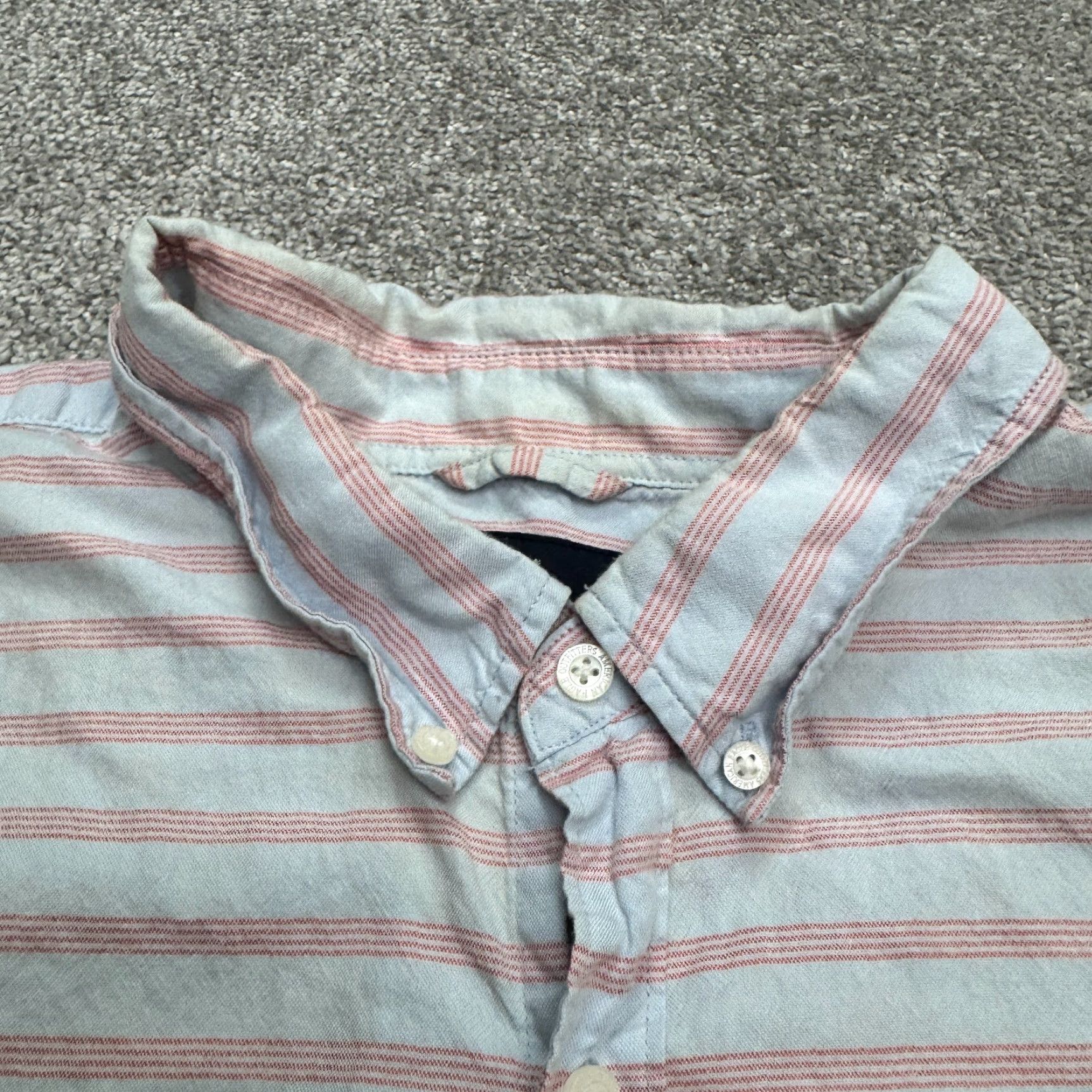 American Eagle Outfitters American Eagle Outfitters Shirt Mens XXL Multicolor Striped Cotton Size US XXL / EU 58 / 5 - 3 Thumbnail