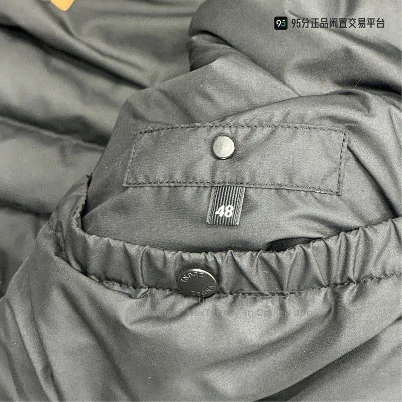 Ermenegildo Zegna Zegna FW22 Navy Quilted Hooded Down Jacket. Size US L / EU 52-54 / 3 - 4 Thumbnail