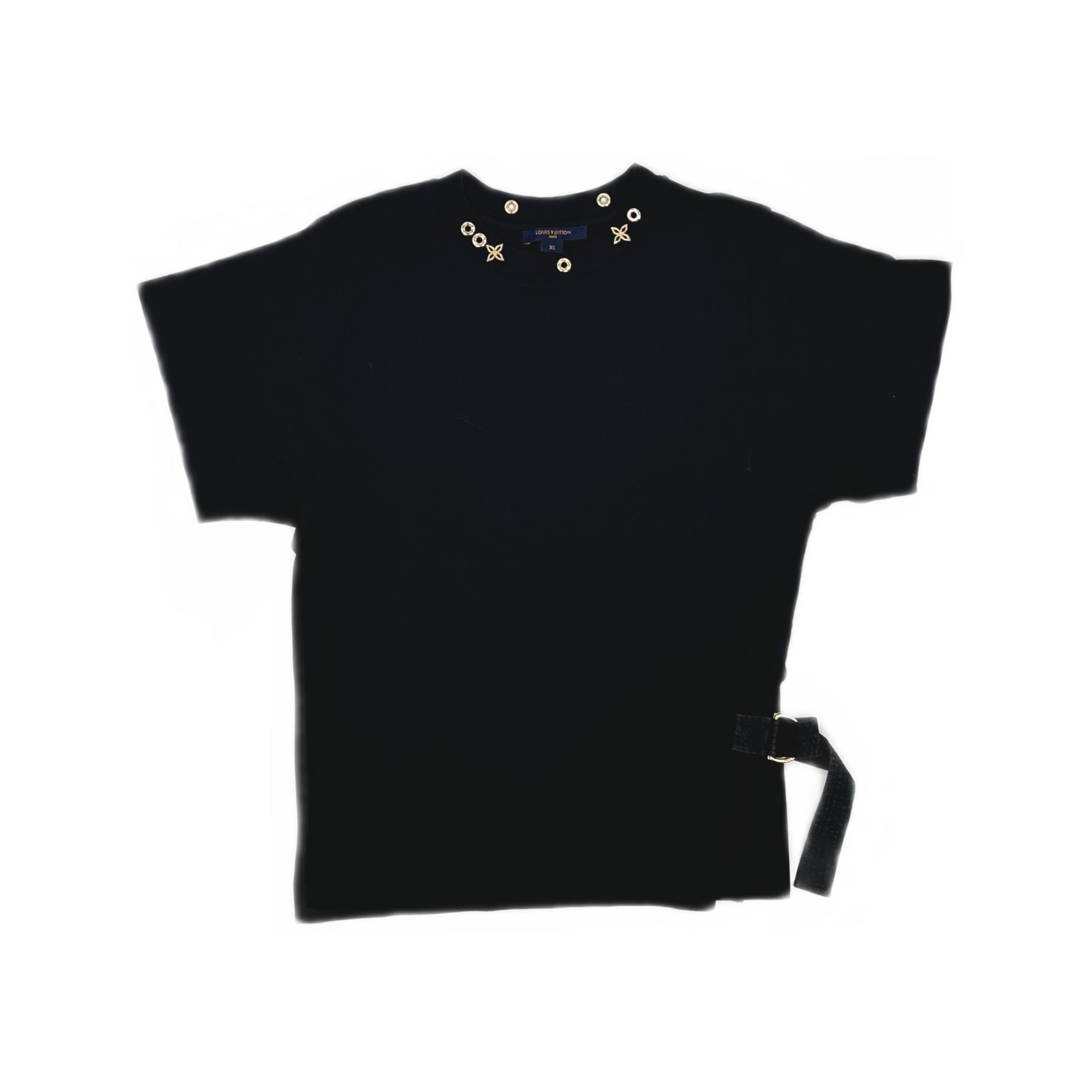 Louis Vuitton Louis Vuitton Eyelet Detail Side Strap T-Shirt XS Size XS / US 0-2 / IT 36-38 - 1 Thumbnail
