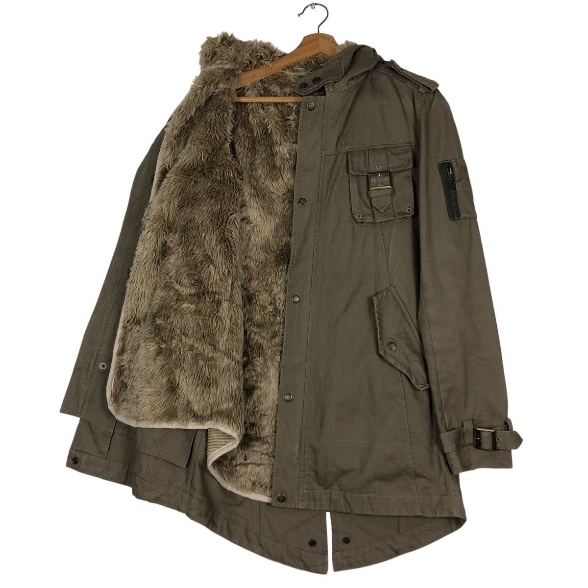 Japanese Brand 🔥Vintage Military Parka Jacket Fish Tail Klein Plus Homme Size US M / EU 48-50 / 2 - 11 Thumbnail