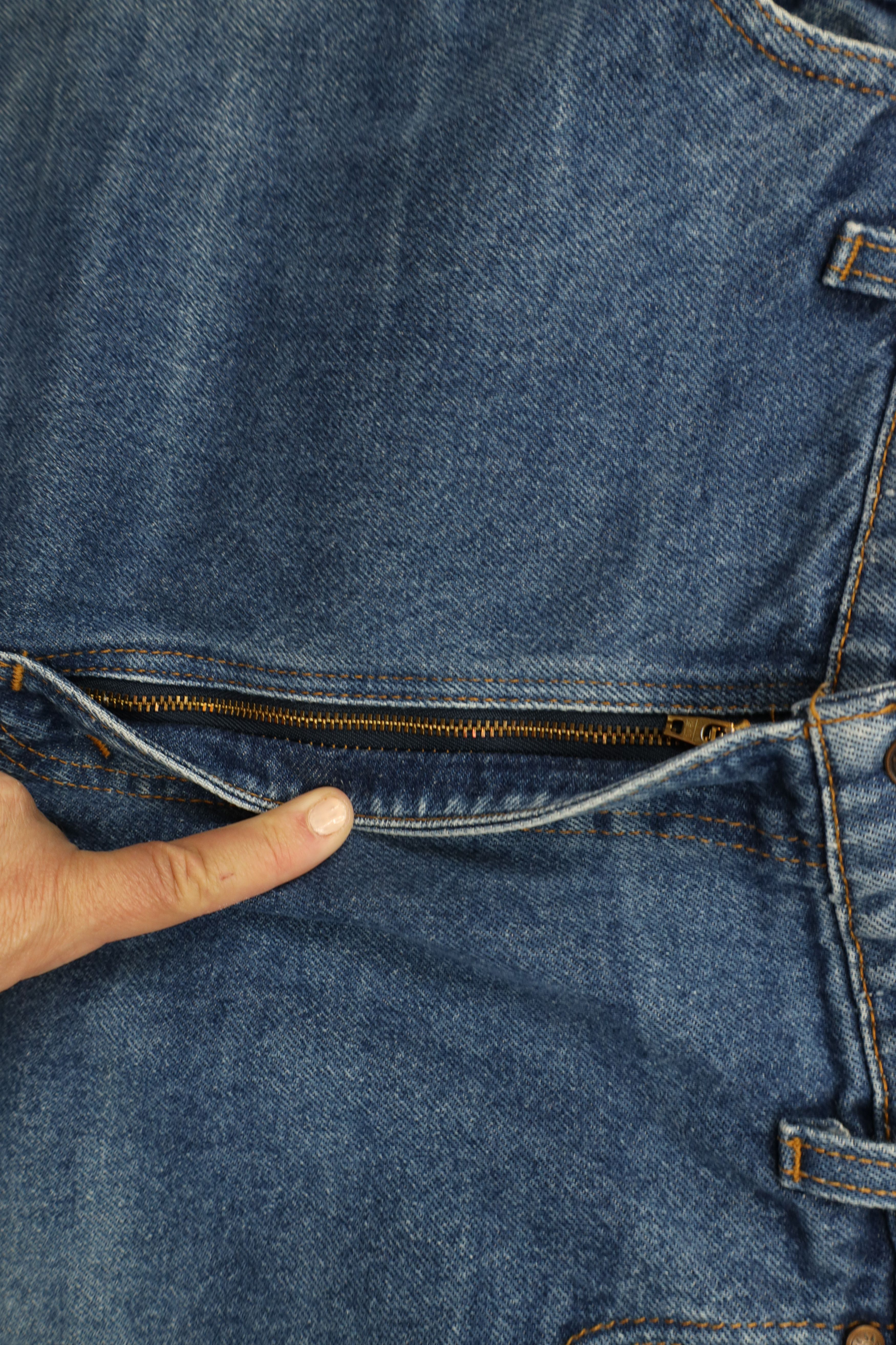 Levi's × Vintage Vintage 90s Levis 545 Baggy Loose Fit Denim Jeans USA Size US 44 / EU 60 - 6 Thumbnail