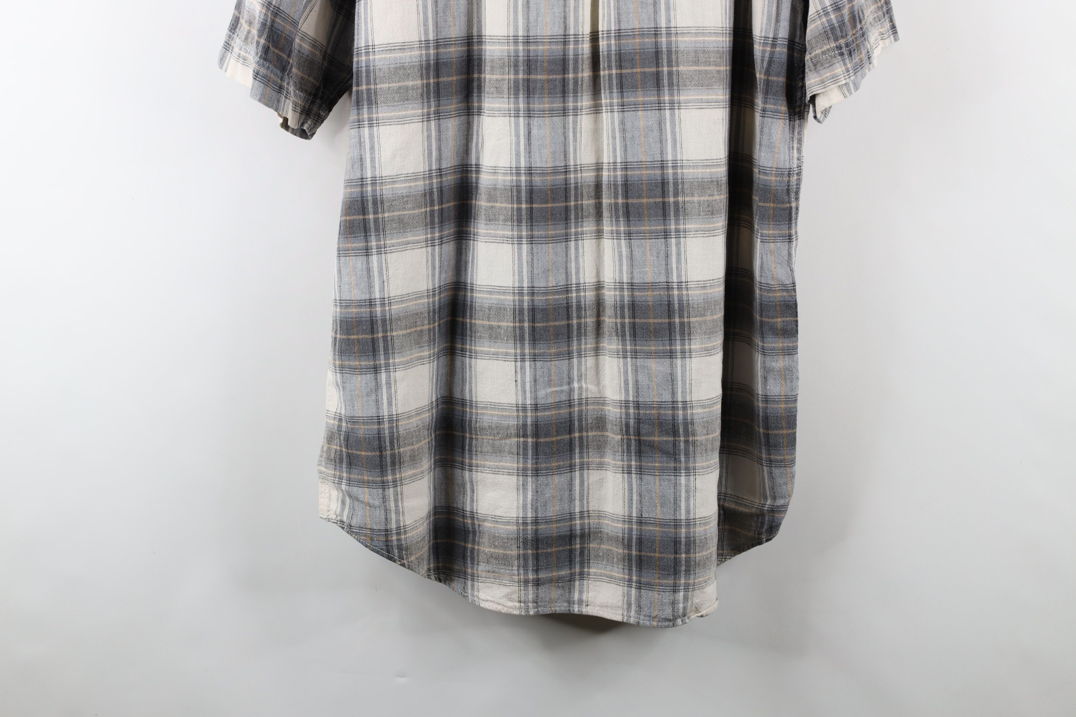 Vintage Vintage 90s Streetwear Blend Baggy Fit Button Shirt Plaid Size US M / EU 48-50 / 2 - 10 Thumbnail