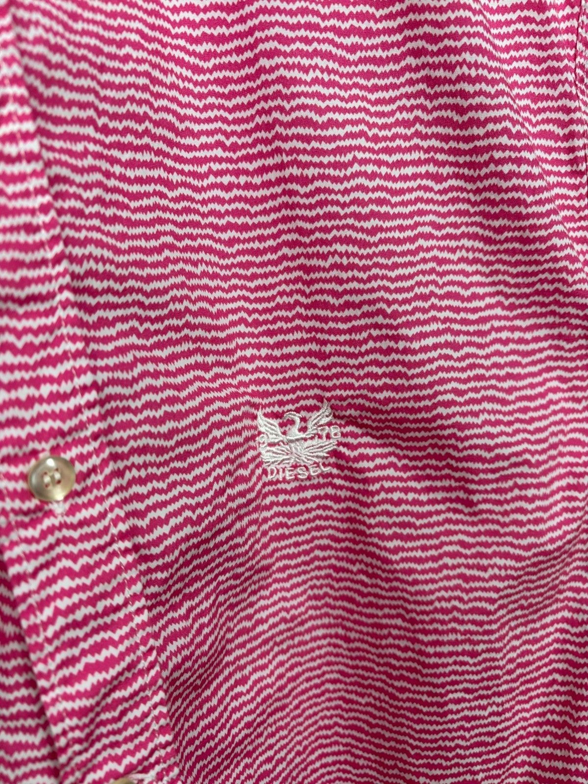 Diesel Diesel Striped Short Sleeve Shirt Size US S / EU 44-46 / 1 - 7 Thumbnail