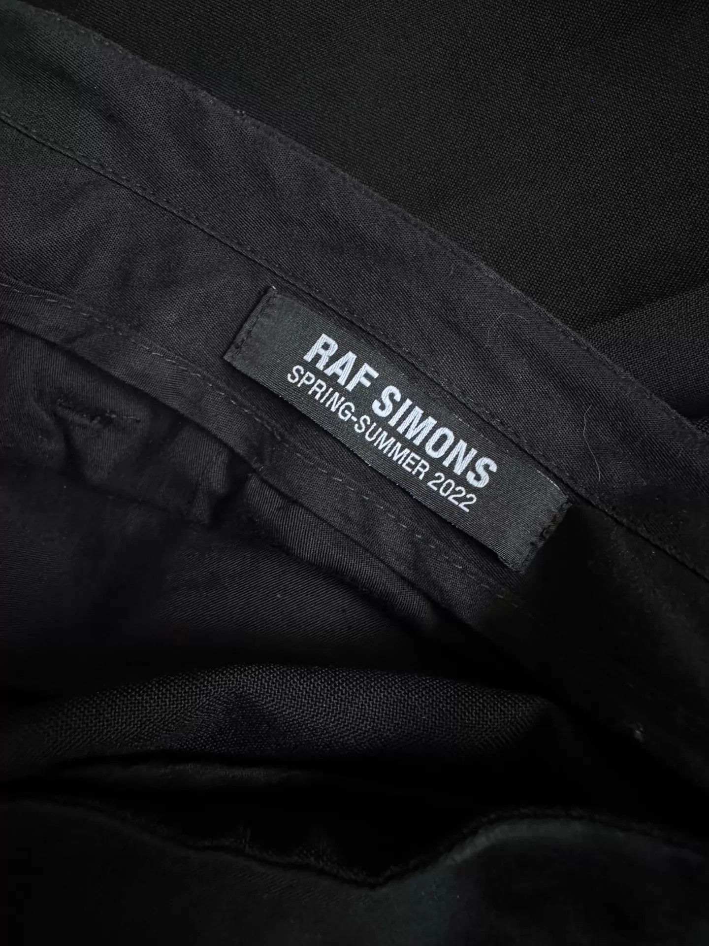 Raf Simons Raf Simons 2022SS Wide-Leg Trousers 48 (Back/Cuff) Size US 32 / EU 48 - 6 Thumbnail
