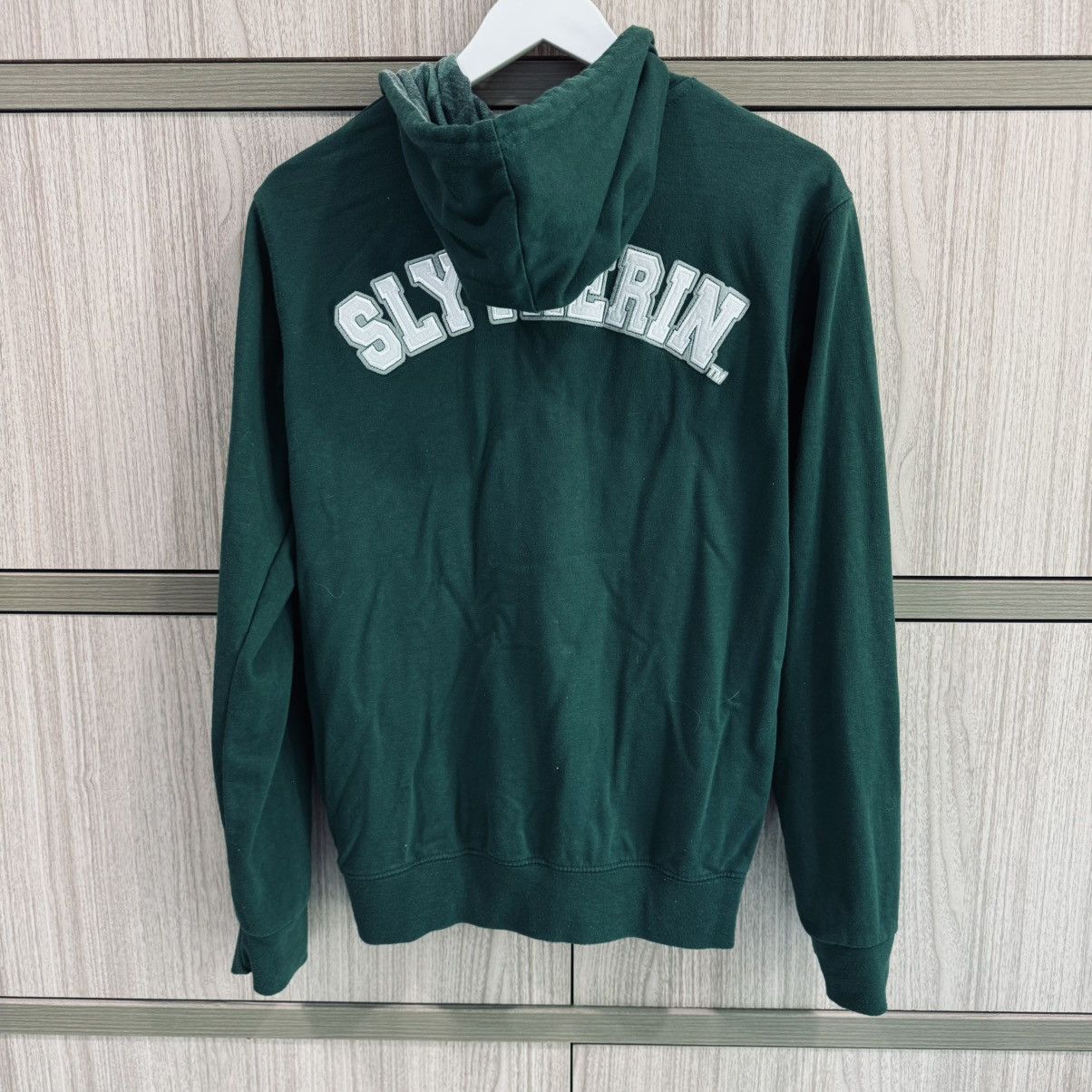 Warner Bros Harry Porter Slytherin Zip Up Hoodie Size US M / EU 48-50 / 2 - 2 Thumbnail