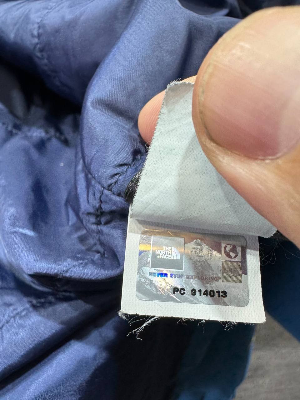 The North Face Mens Blue The North Face Hyvent Hooded Jacket Size US L / EU 52-54 / 3 - 14 Thumbnail