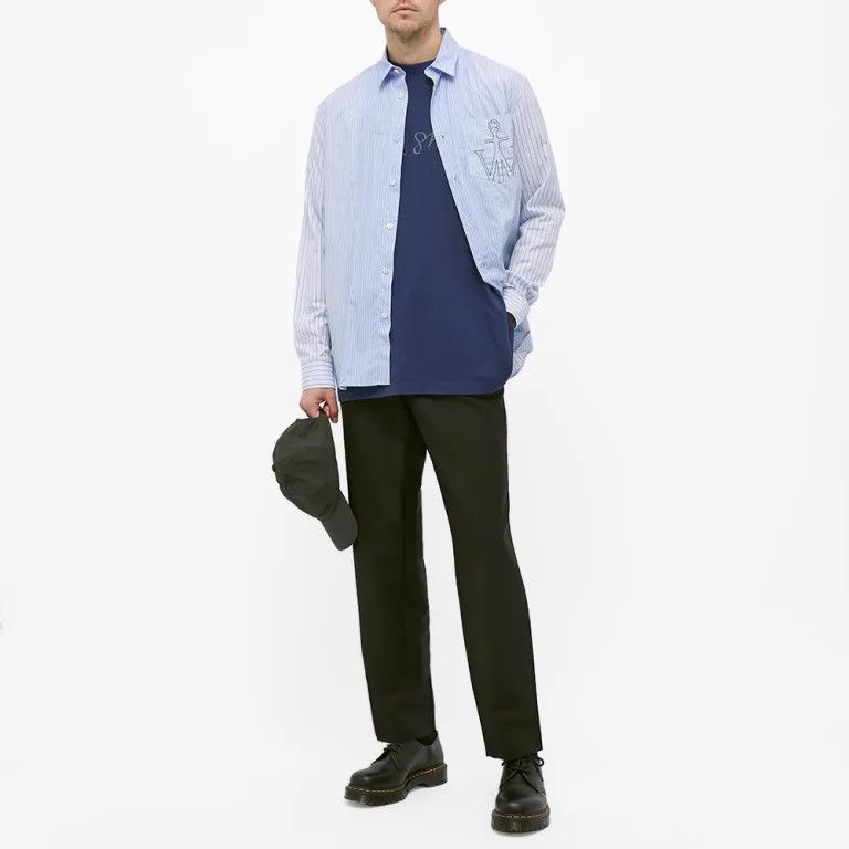 Acne Studios o1y1024 Oversize T-Shirt in Blue Size US XXS / EU 40 - 4 Thumbnail