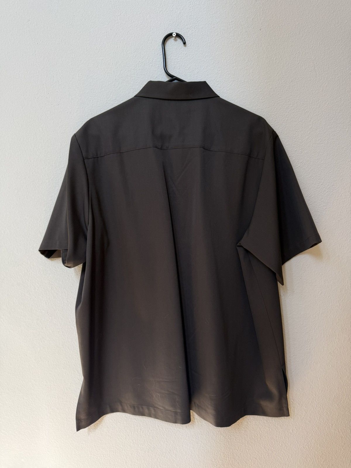 Stein Tropical wool open collar down pat shirt (fits big) Size US M / EU 48-50 / 2 - 2 Thumbnail