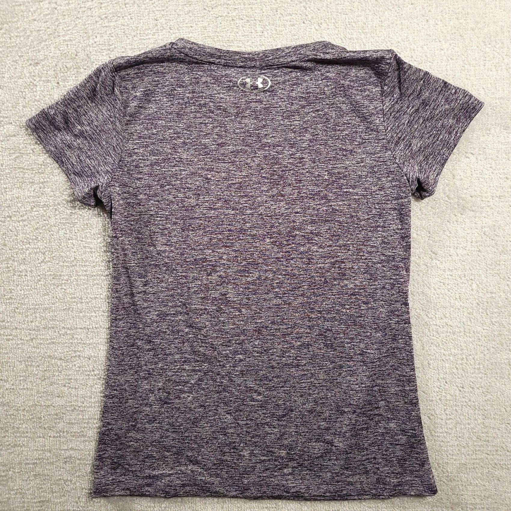 Under Armour Under Armour Mens S Shirt HeatGear Loose Heather Gray Spellout Short Sleeve Size US S / EU 44-46 / 1 - 7 Thumbnail