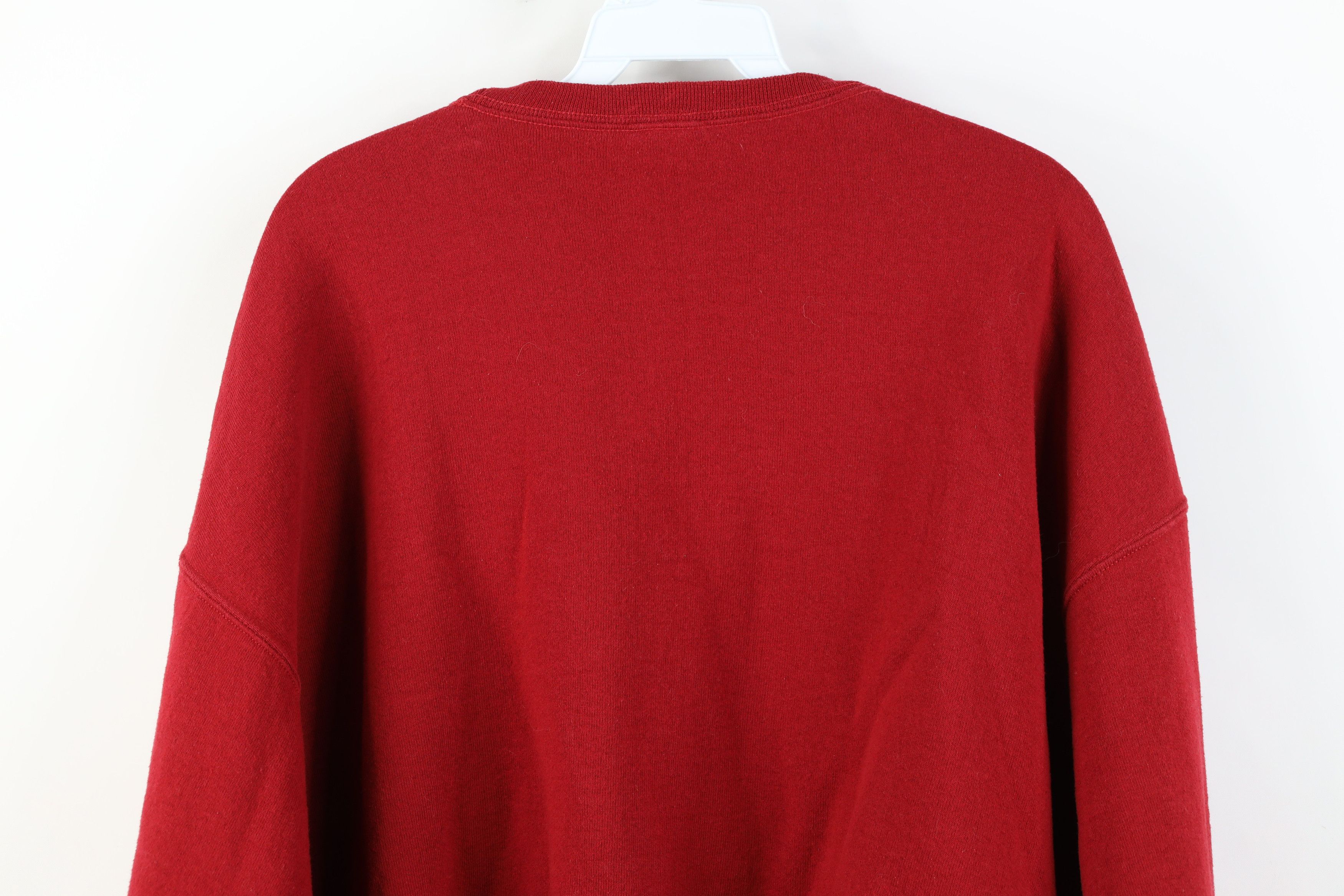 Russell Athletic Vintage 90s Y2K Russell Athletic Crewneck Sweatshirt Red Size US XXL / EU 58 / 5 - 12 Thumbnail