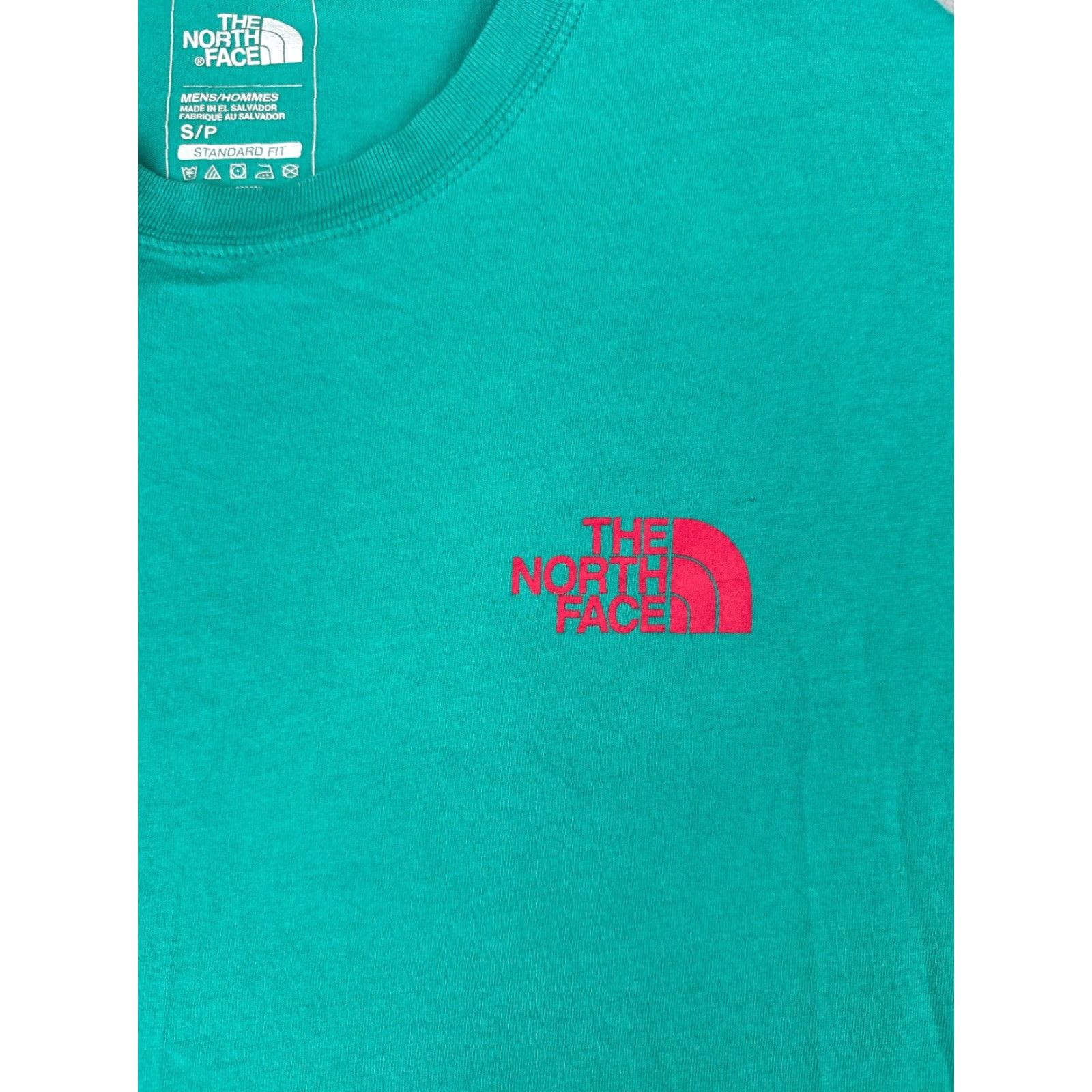 The North Face VINTAGE The North Face Shirt Men Small Petite Teal Short Sleeve Crew Neck Cotton READ Size US S / EU 44-46 / 1 - 6 Thumbnail